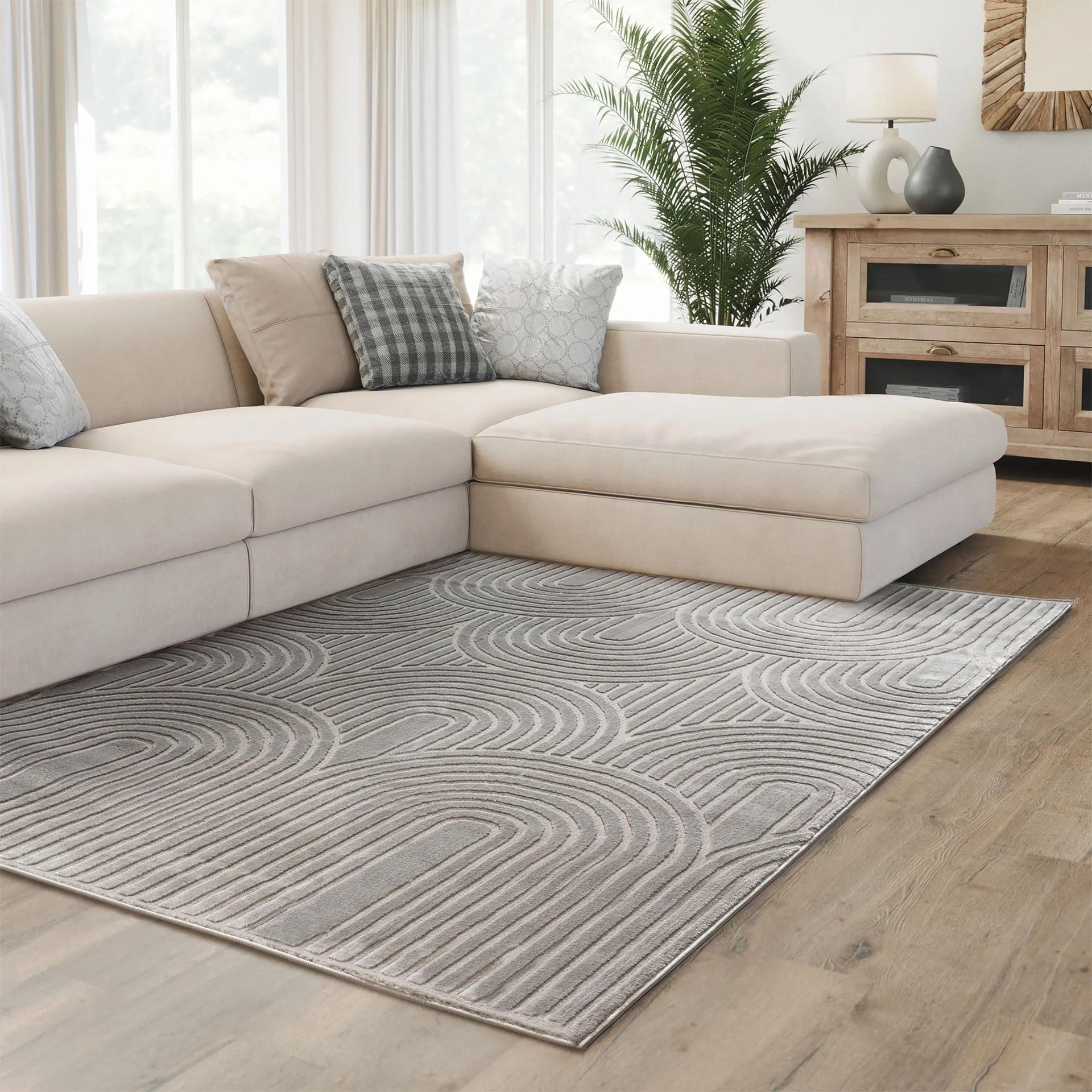 Teppich Cannes Grau