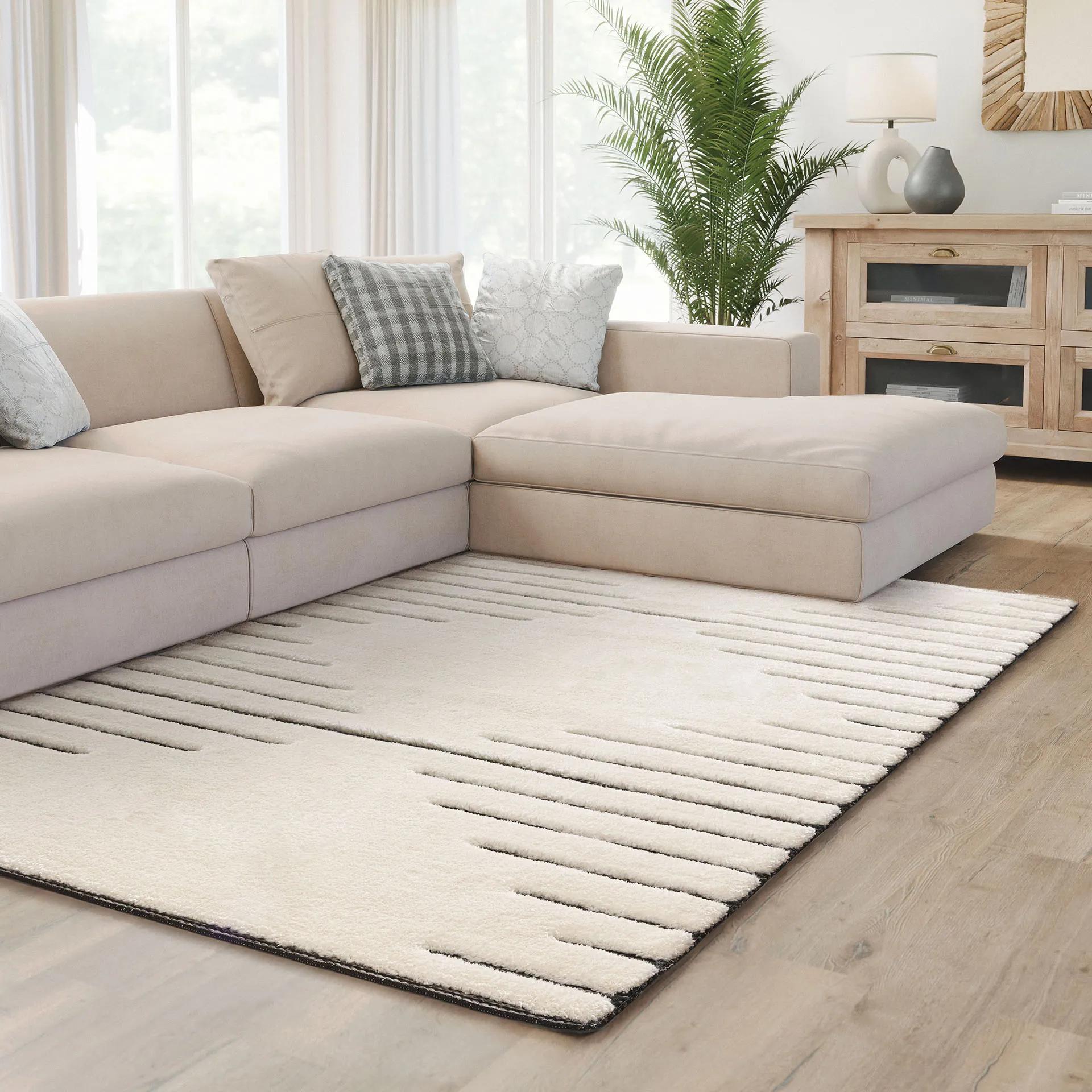 Teppich Verona Cream/Grau