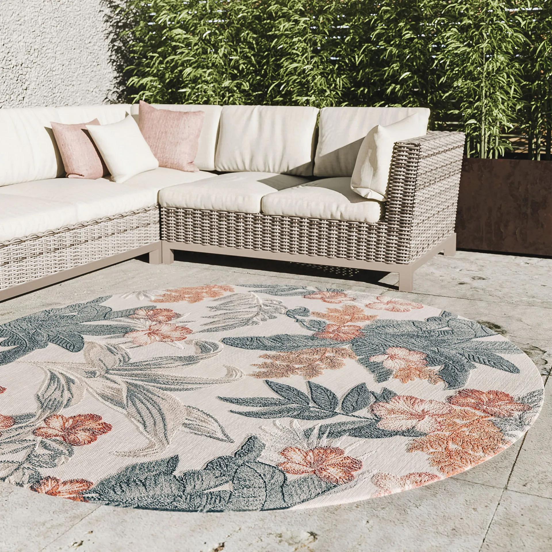 In- & Outdoor-Teppich Florenz Multicolor