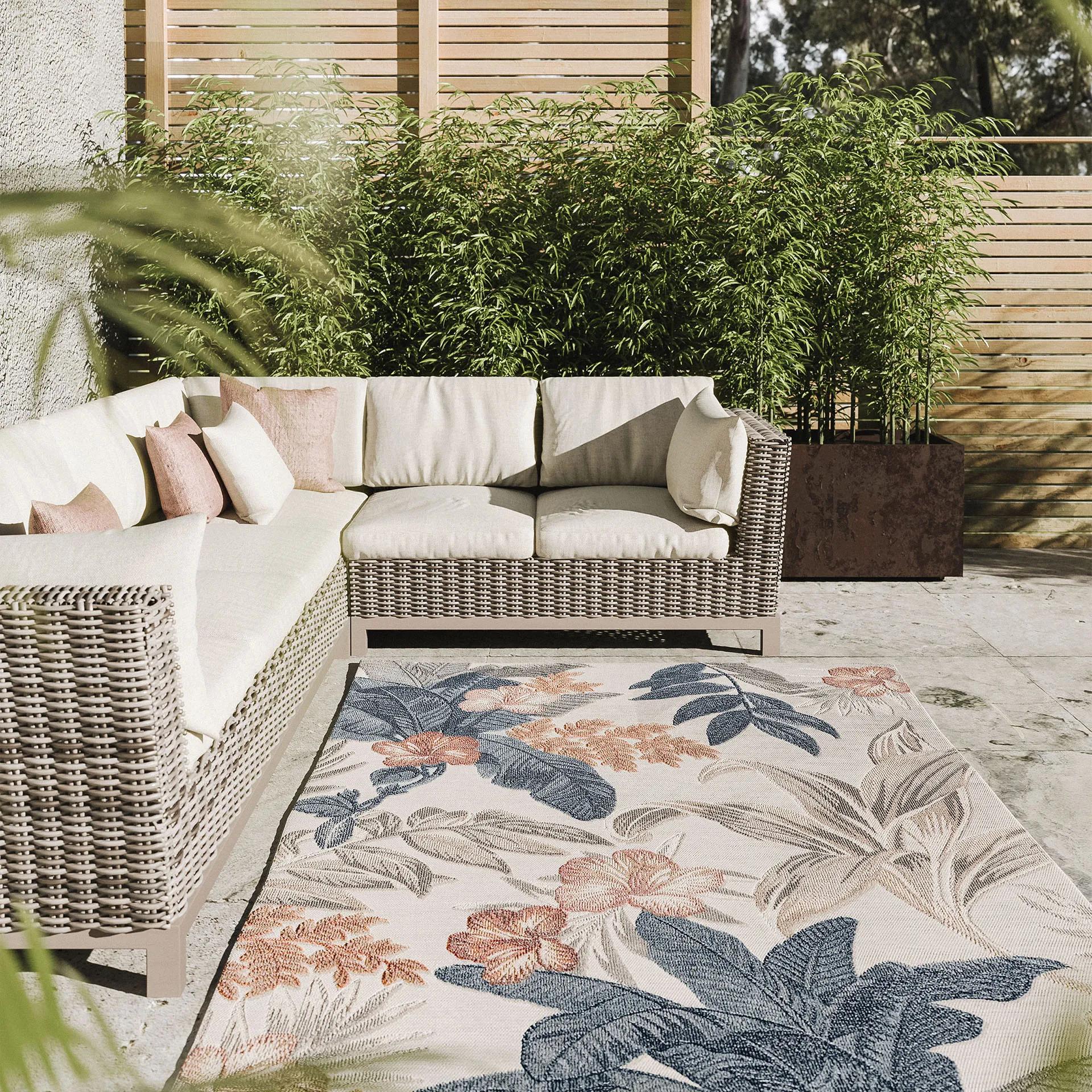 In- & Outdoor-Teppich Florenz Multicolor