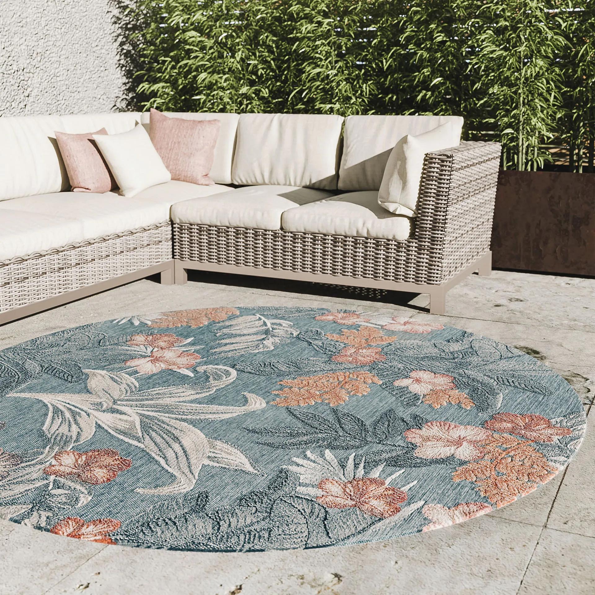 In- & Outdoor-Teppich Florenz Multicolor