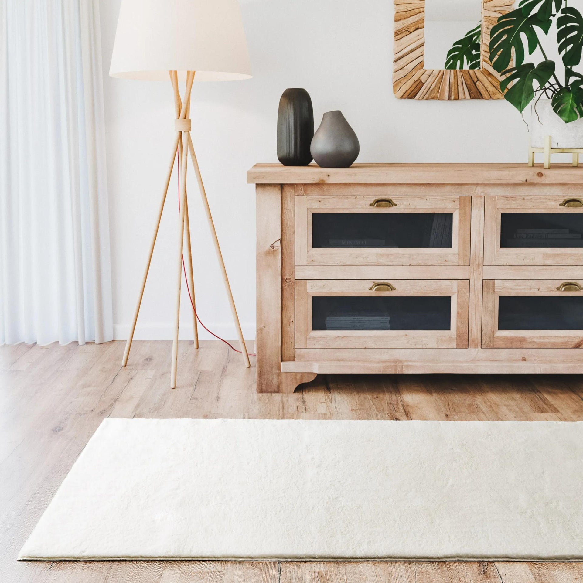 Fellteppich Fargo Cream