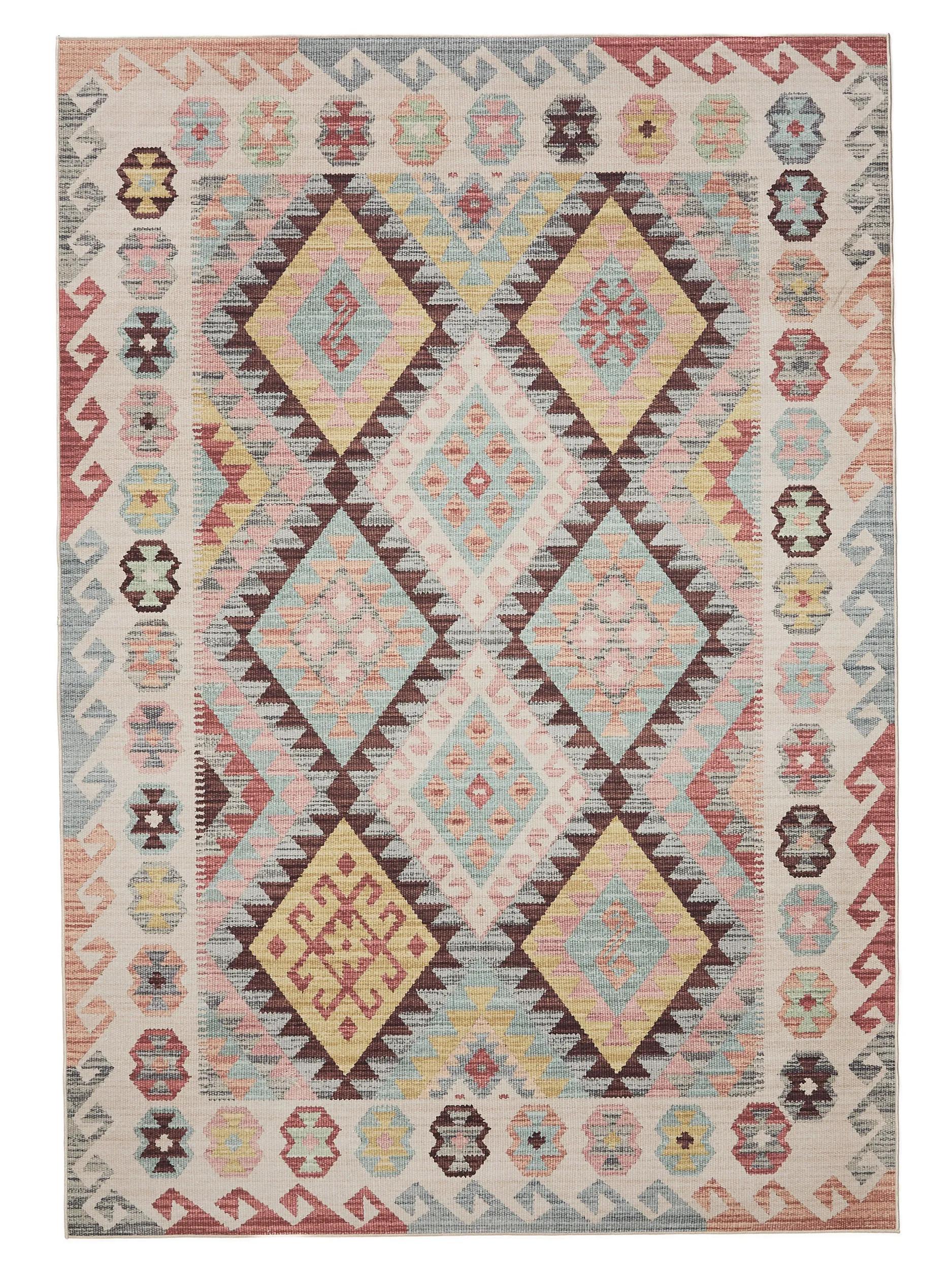 Waschbarer Teppich Gent Multicolor