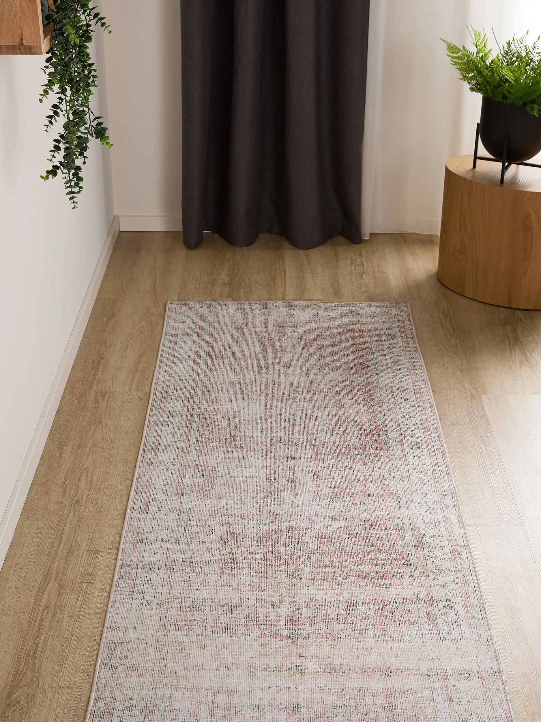 Läufer Gent Beige/Rosa
