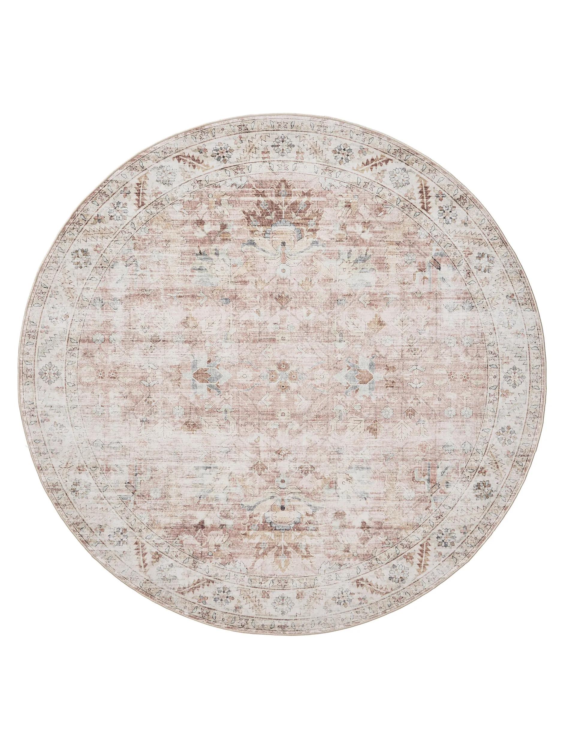 Waschbarer Teppich Gent Rosa