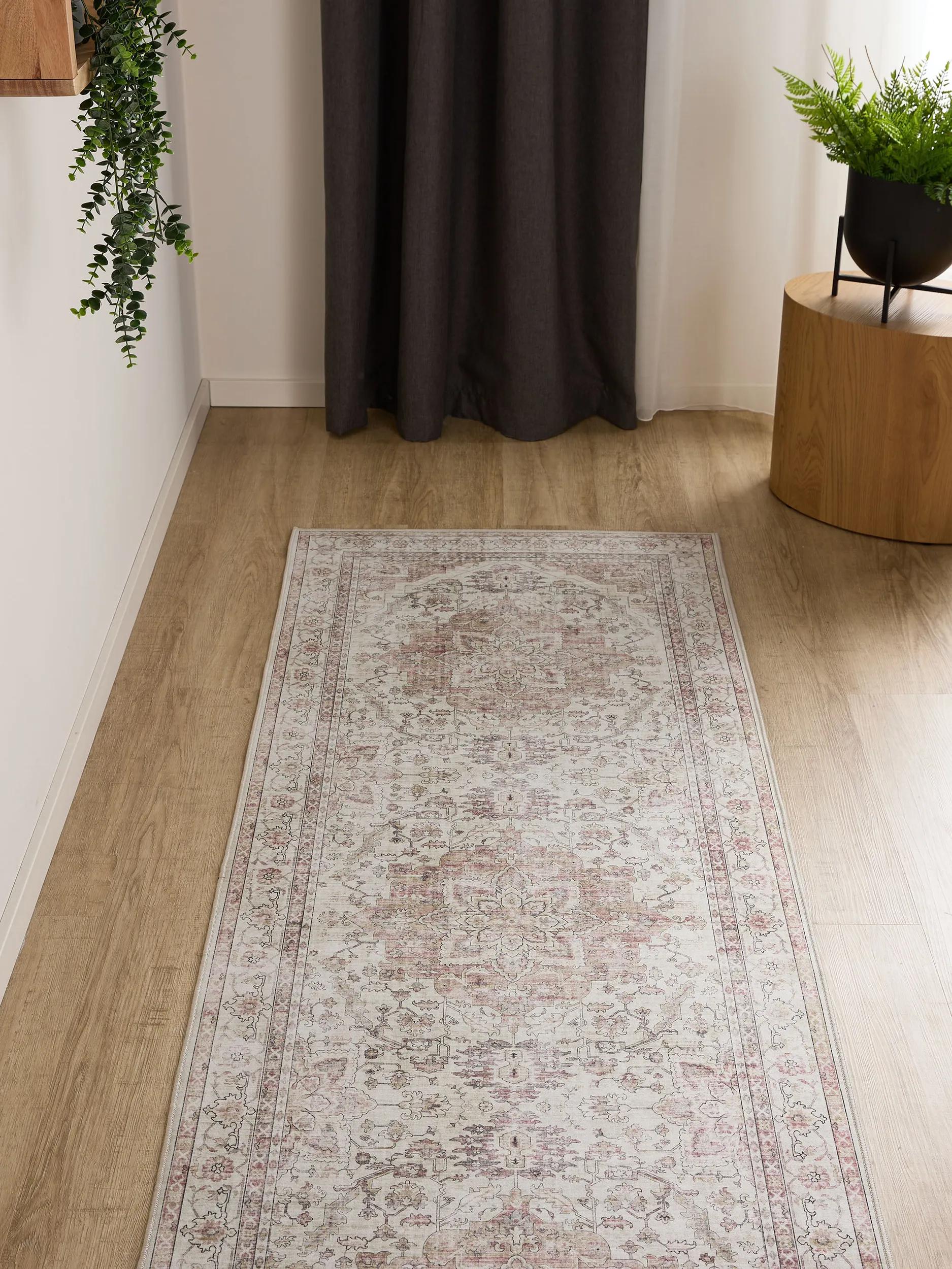 Läufer Gent Rosa/Beige