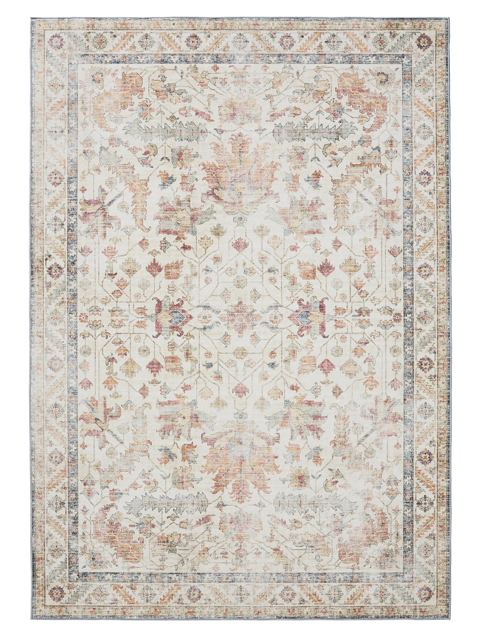 Waschbarer Teppich Gent Multicolor/Beige