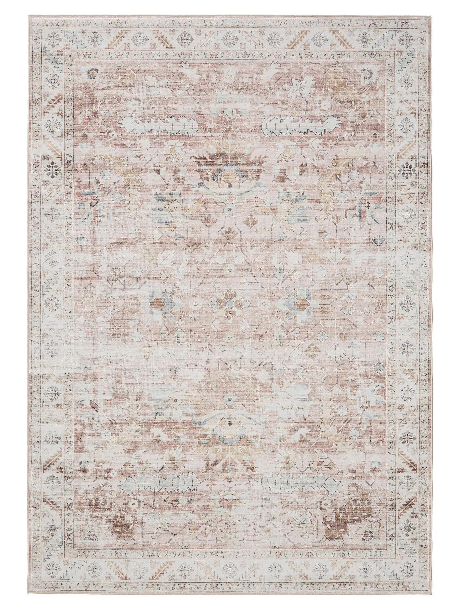 Waschbarer Teppich Gent Rosa