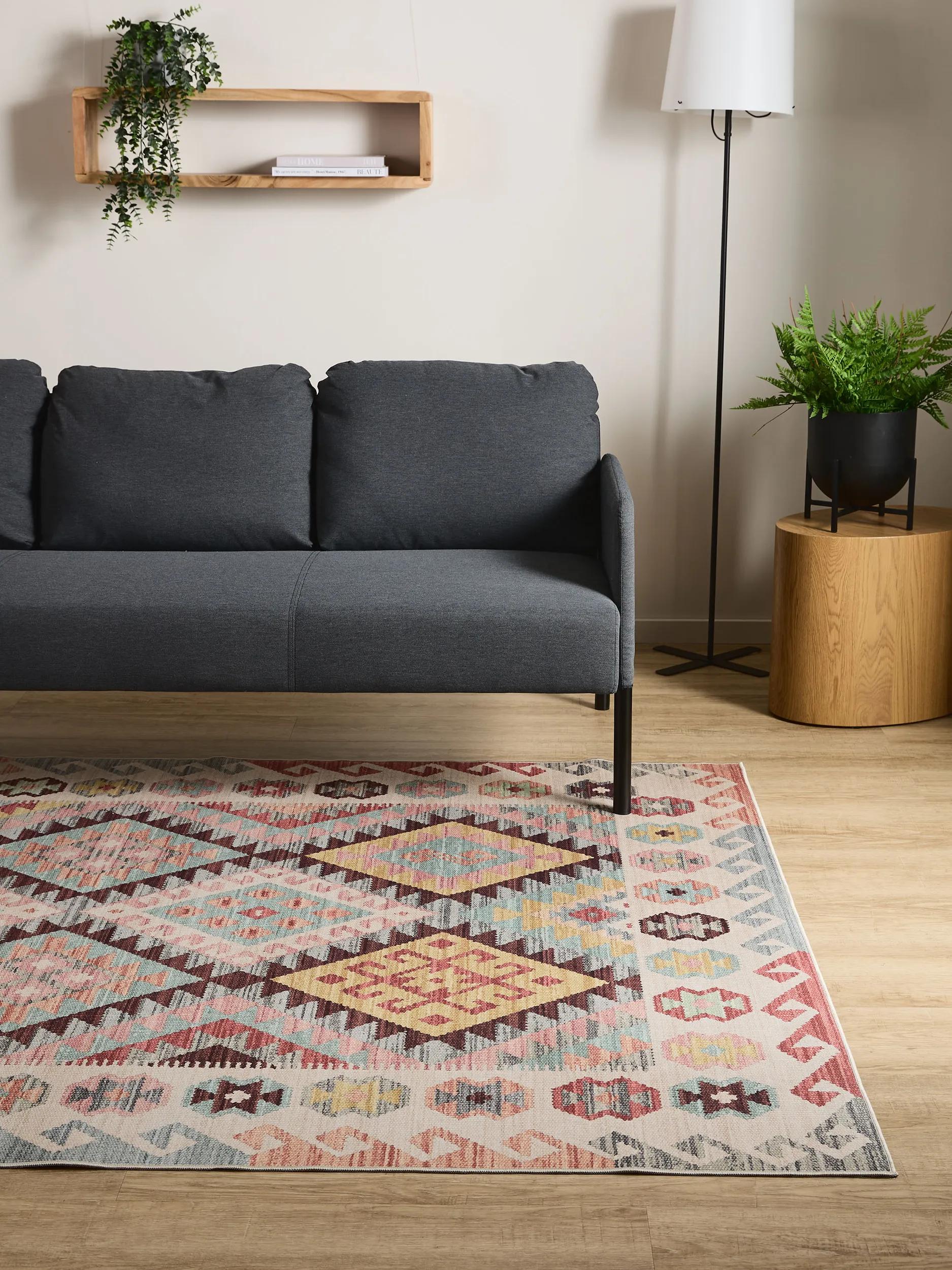 Waschbarer Teppich Gent Multicolor