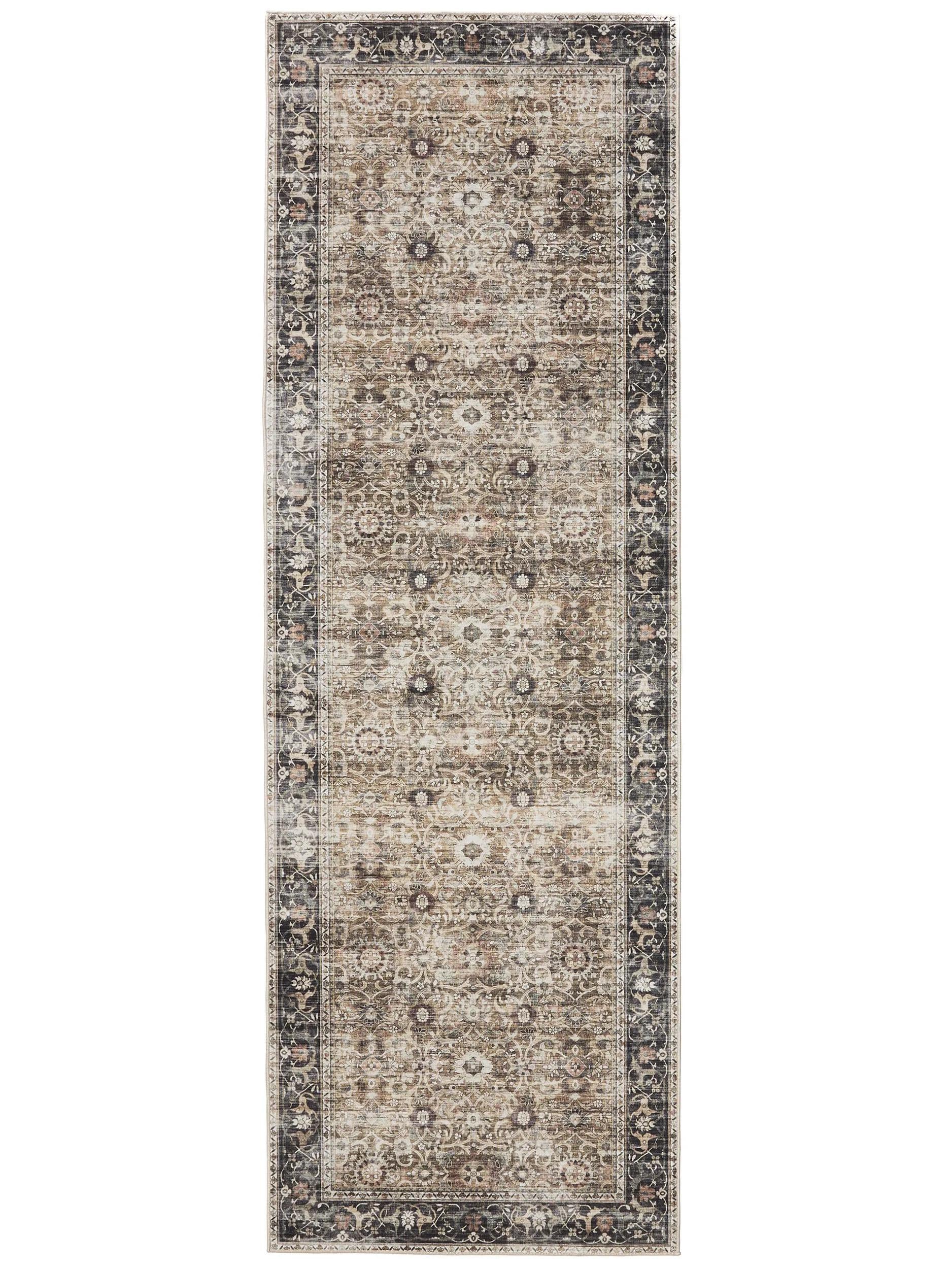 Läufer Gent Anthrazit/Taupe