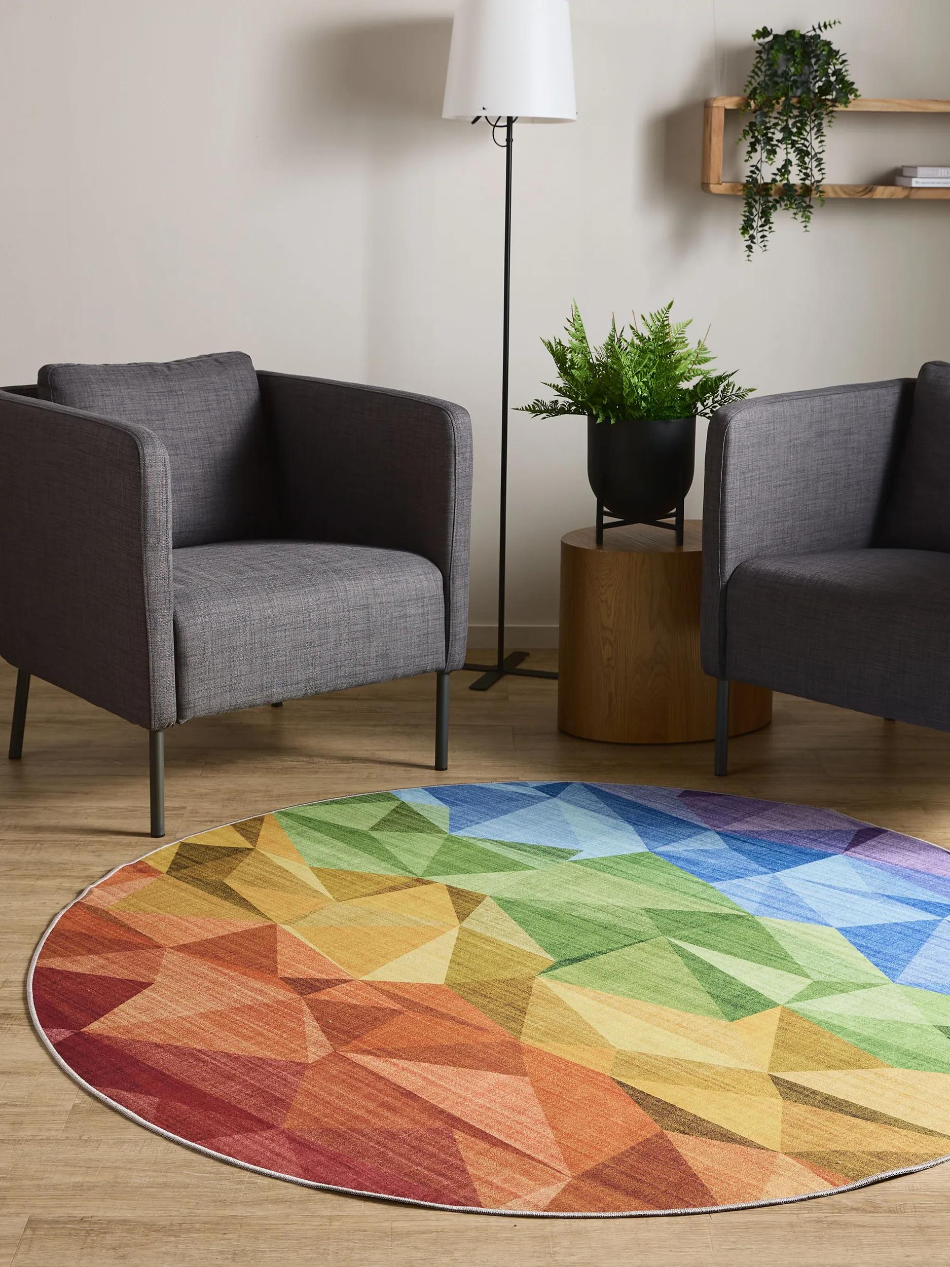 Waschbarer Teppich Gent Multicolor