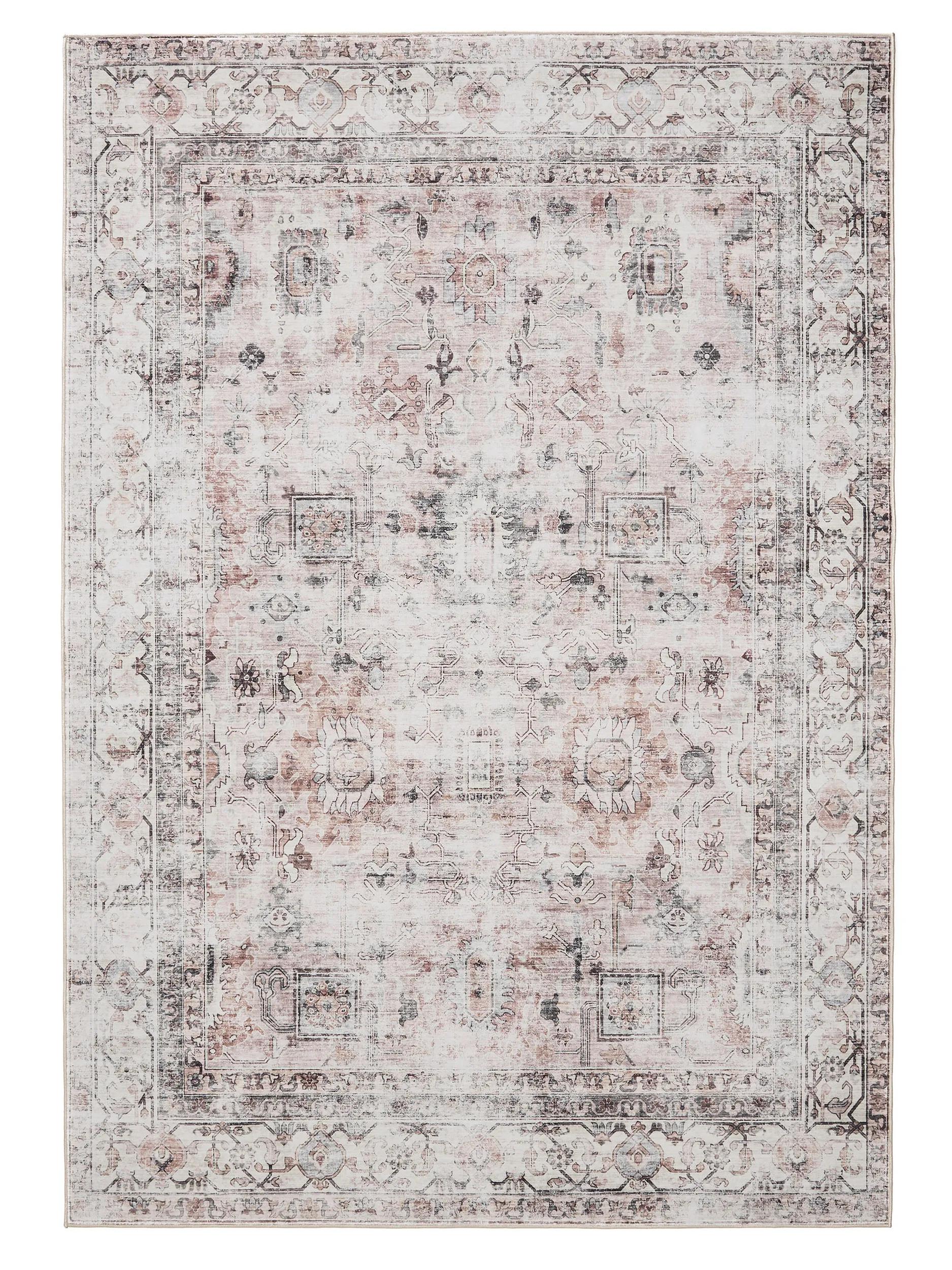 Waschbarer Teppich Gent Cream/Taupe