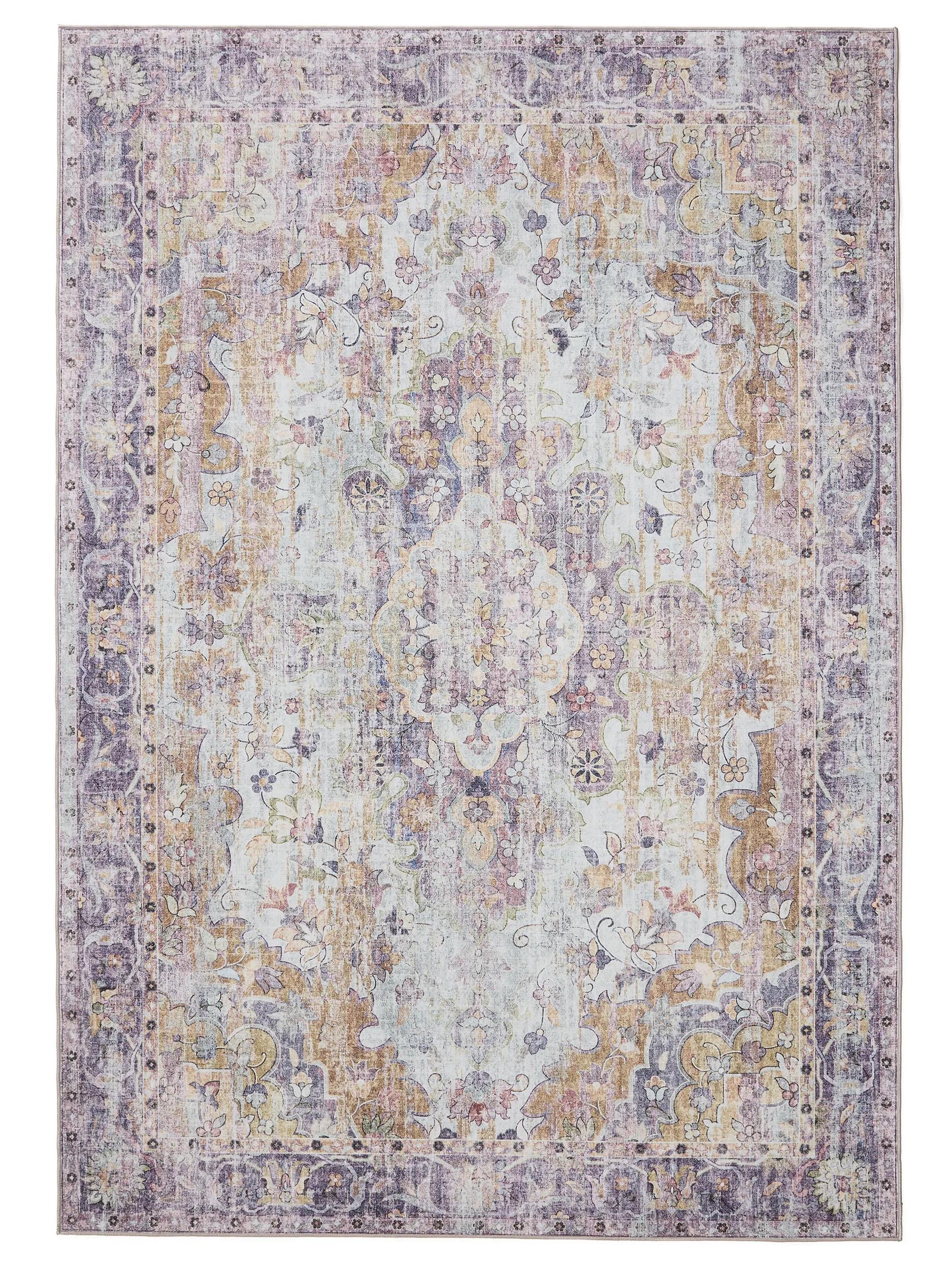 Waschbarer Teppich Gent Multicolor/Lila