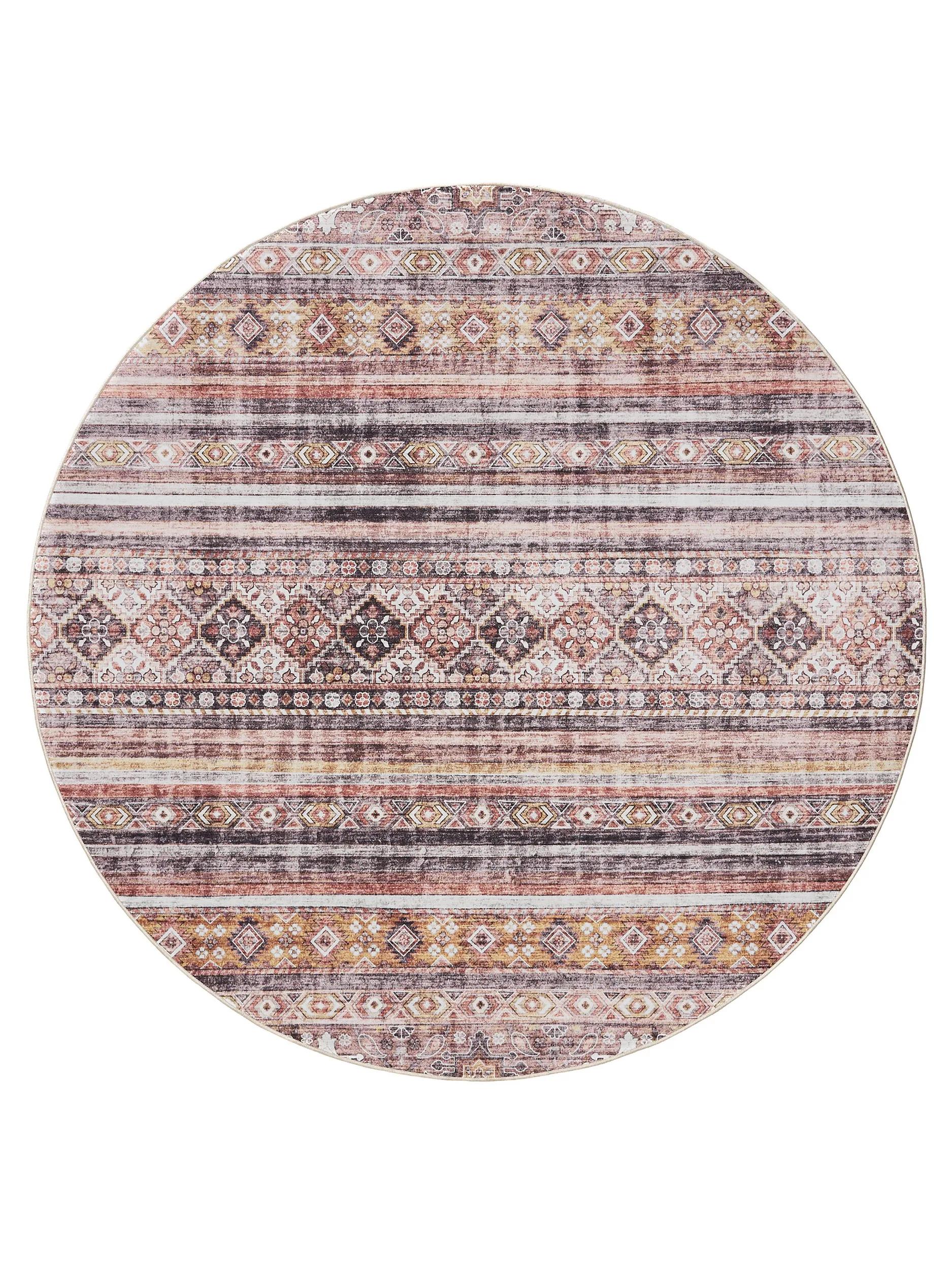 Waschbarer Teppich Gent Multicolor/Pink