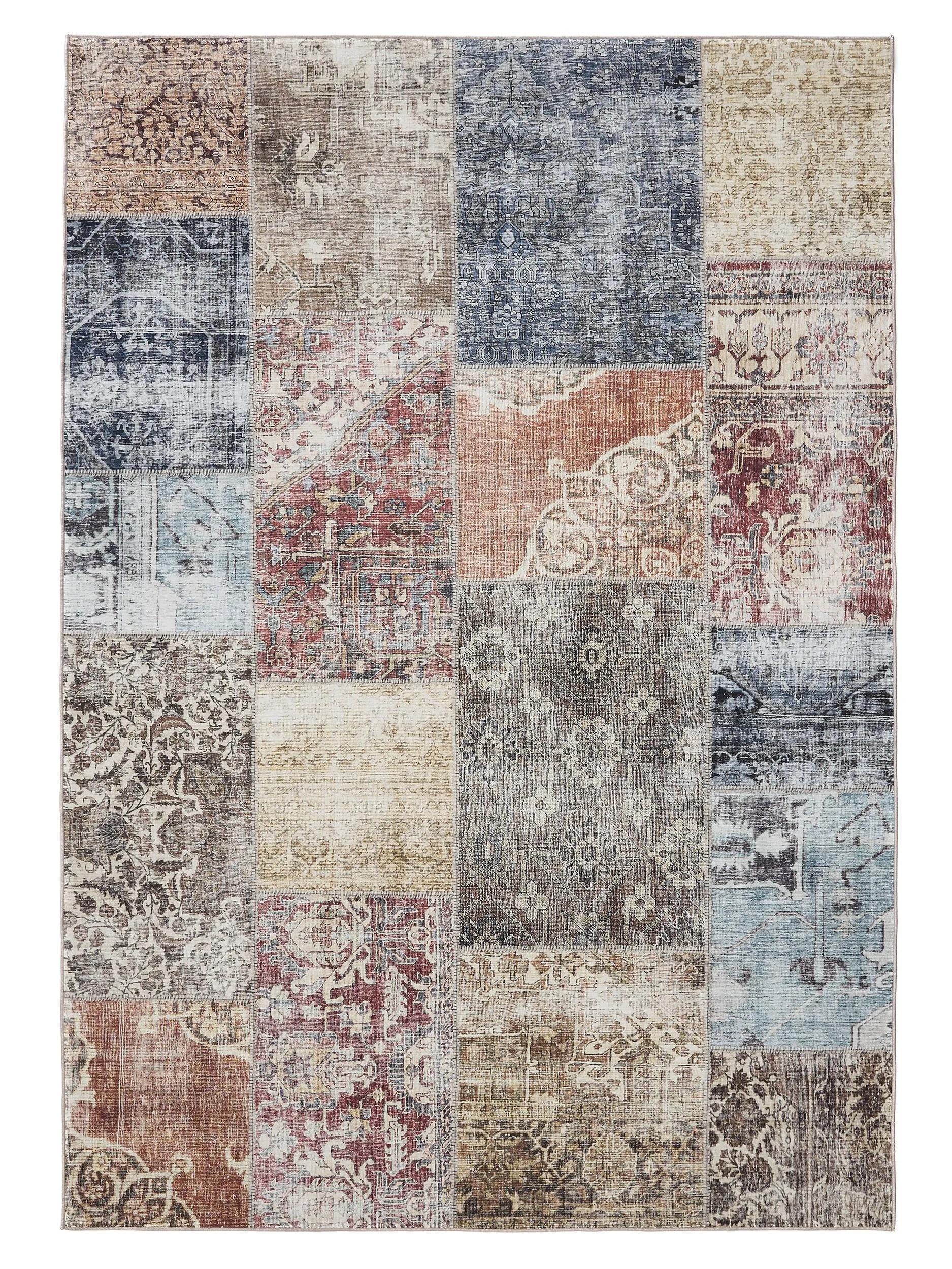 Waschbarer Teppich Gent Multicolor