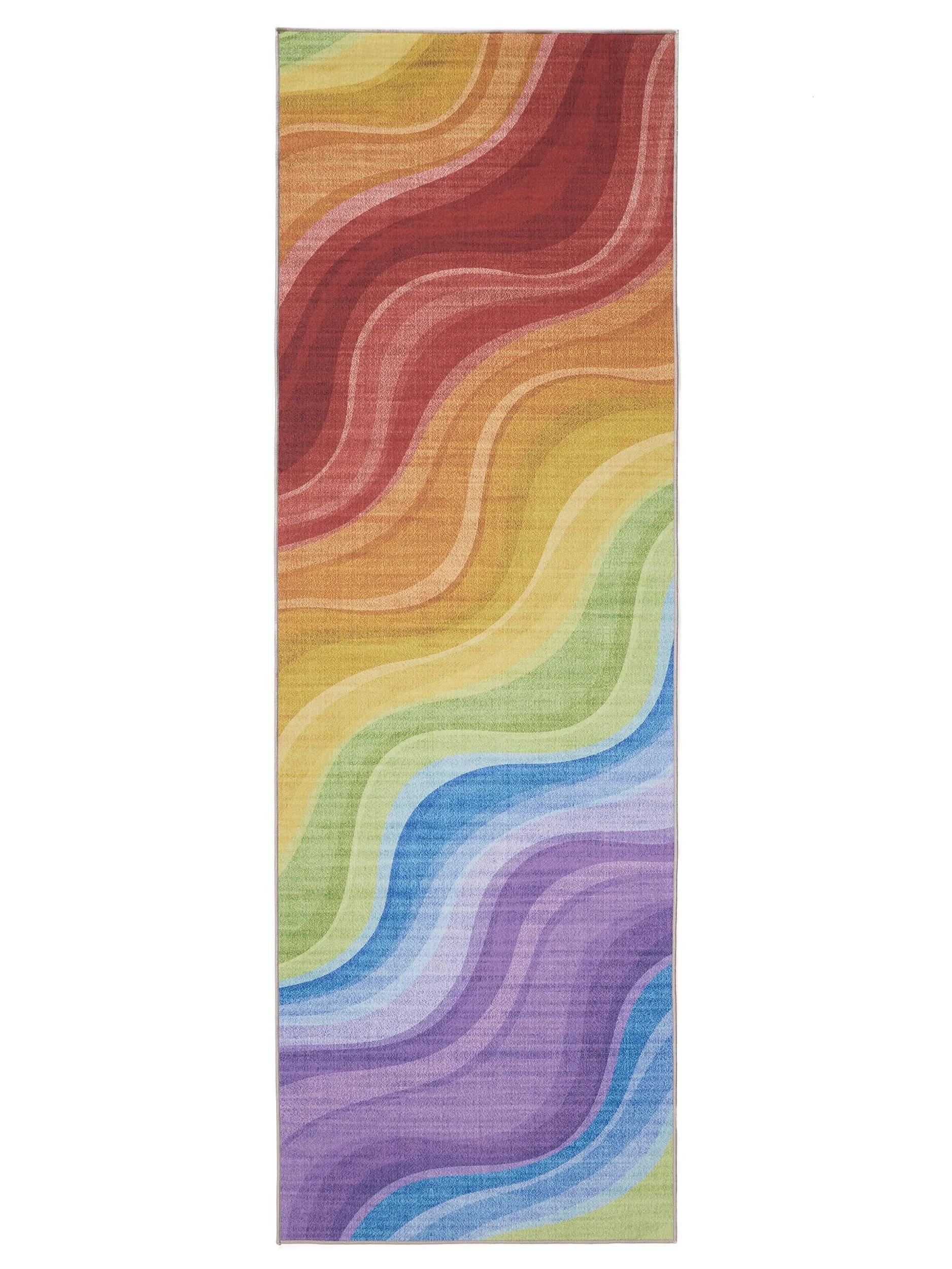 Läufer Gent Multicolor/Lila