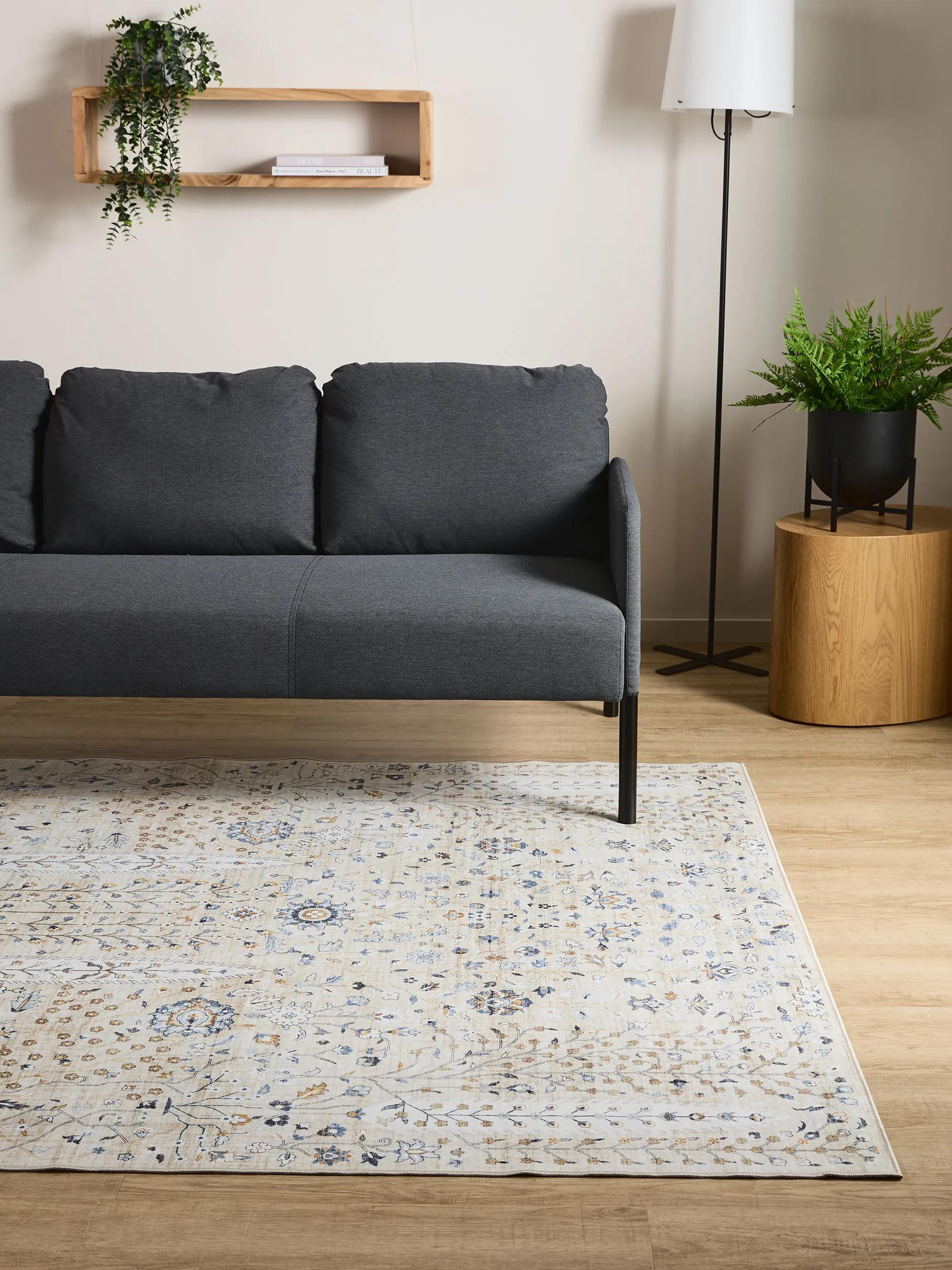 Waschbarer Teppich Gent Beige