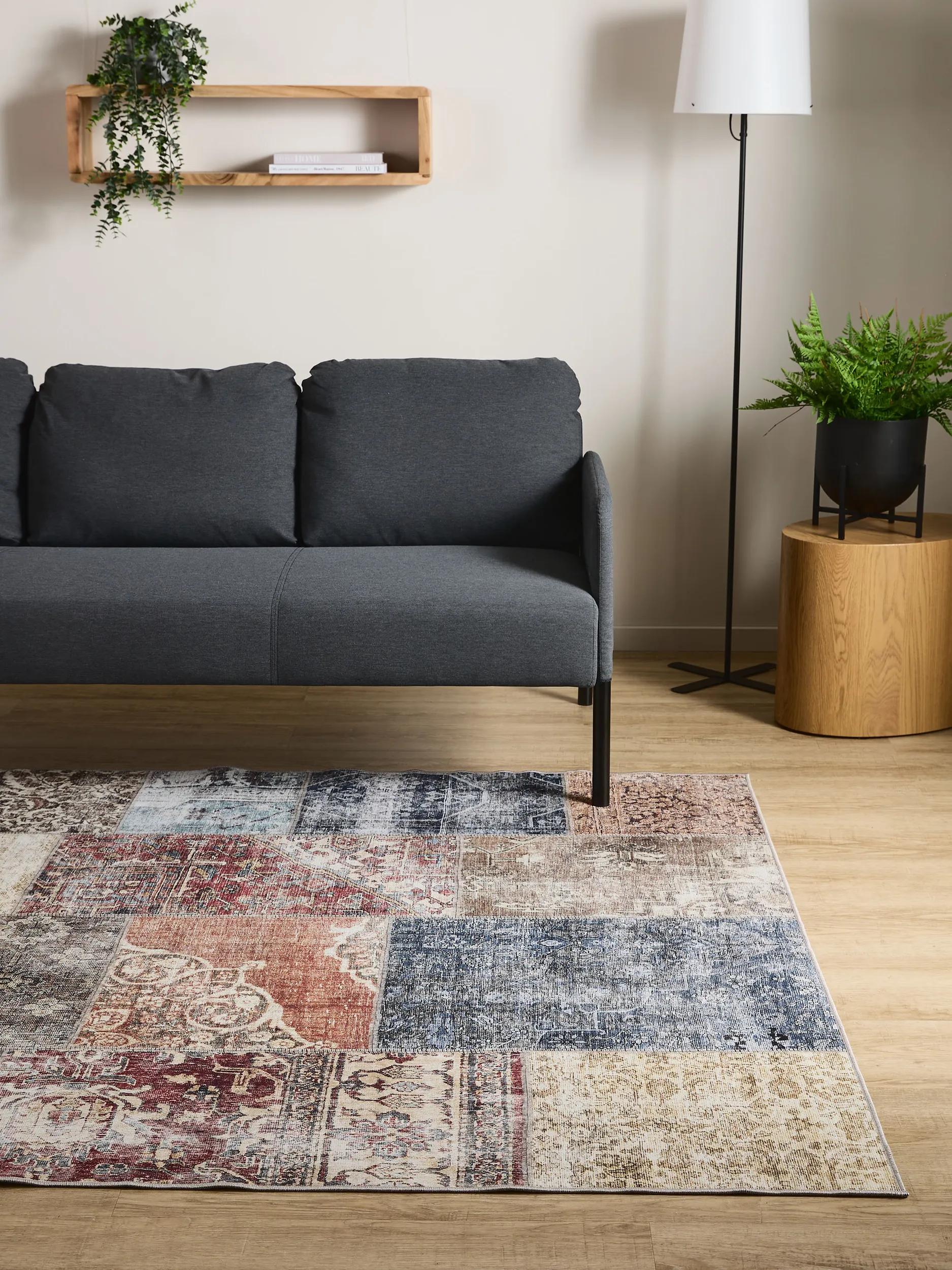 Waschbarer Teppich Gent Multicolor