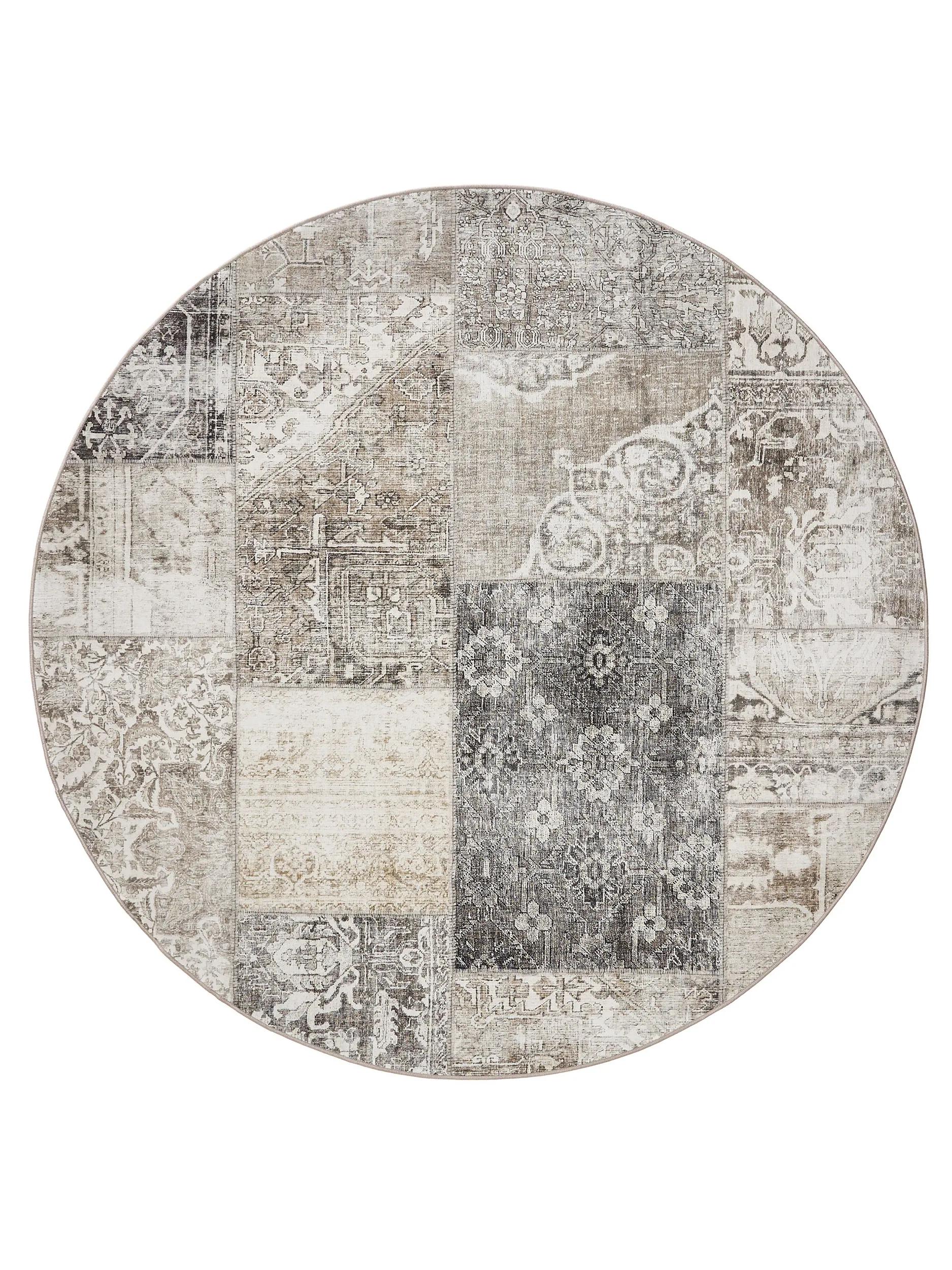 Waschbarer Teppich Gent Grau
