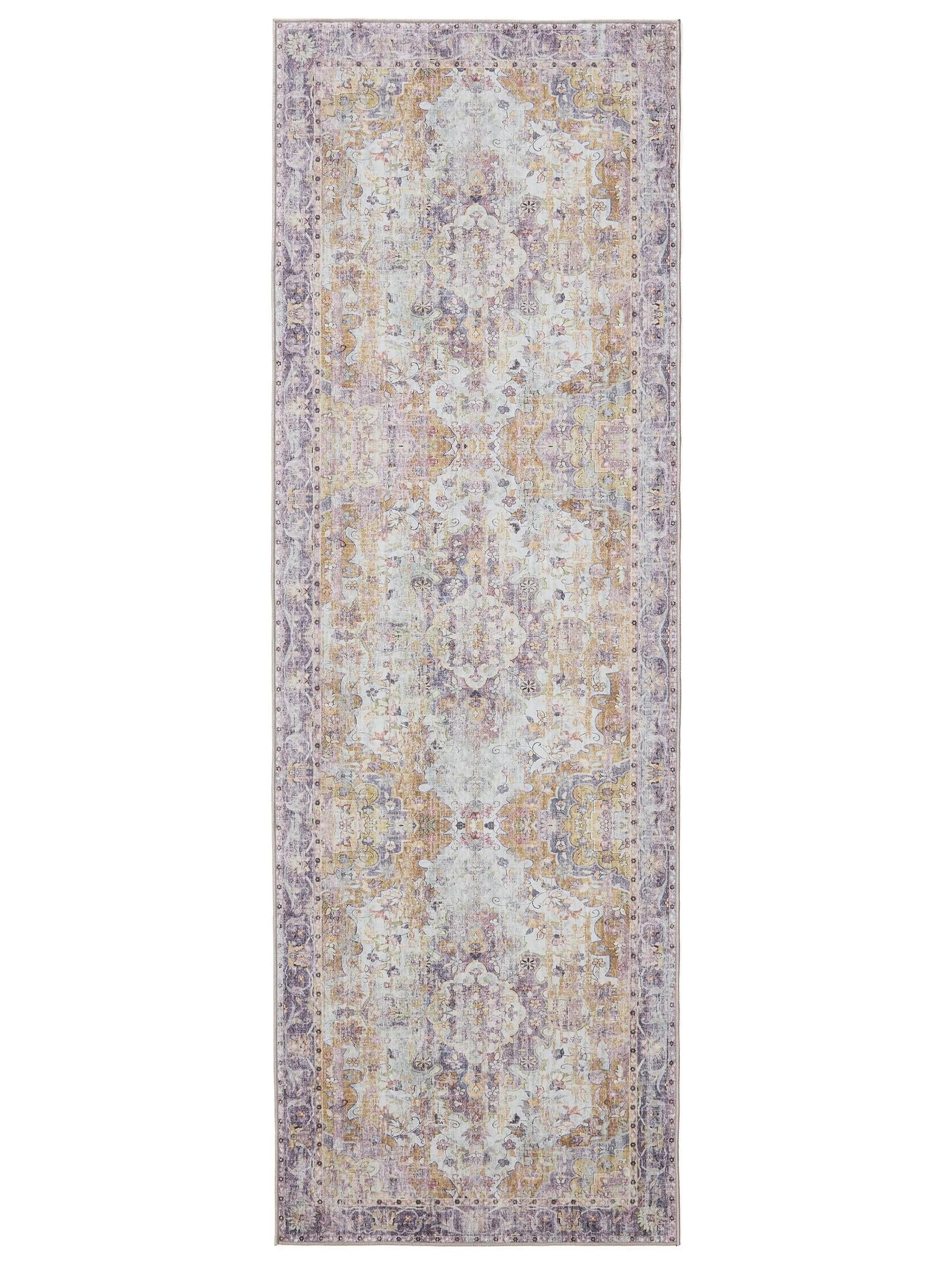 Läufer Gent Multicolor/Lila