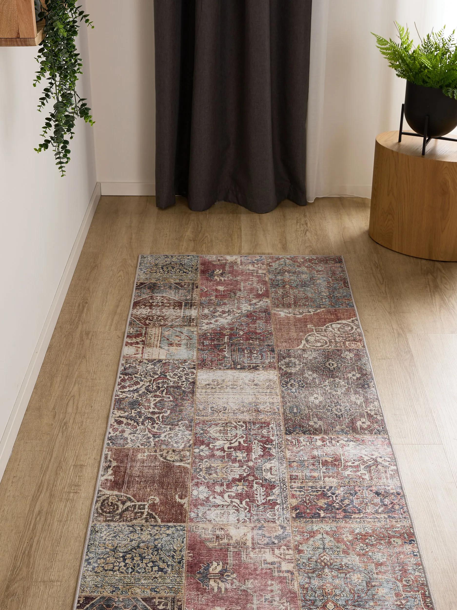 Läufer Gent Multicolor/Braun