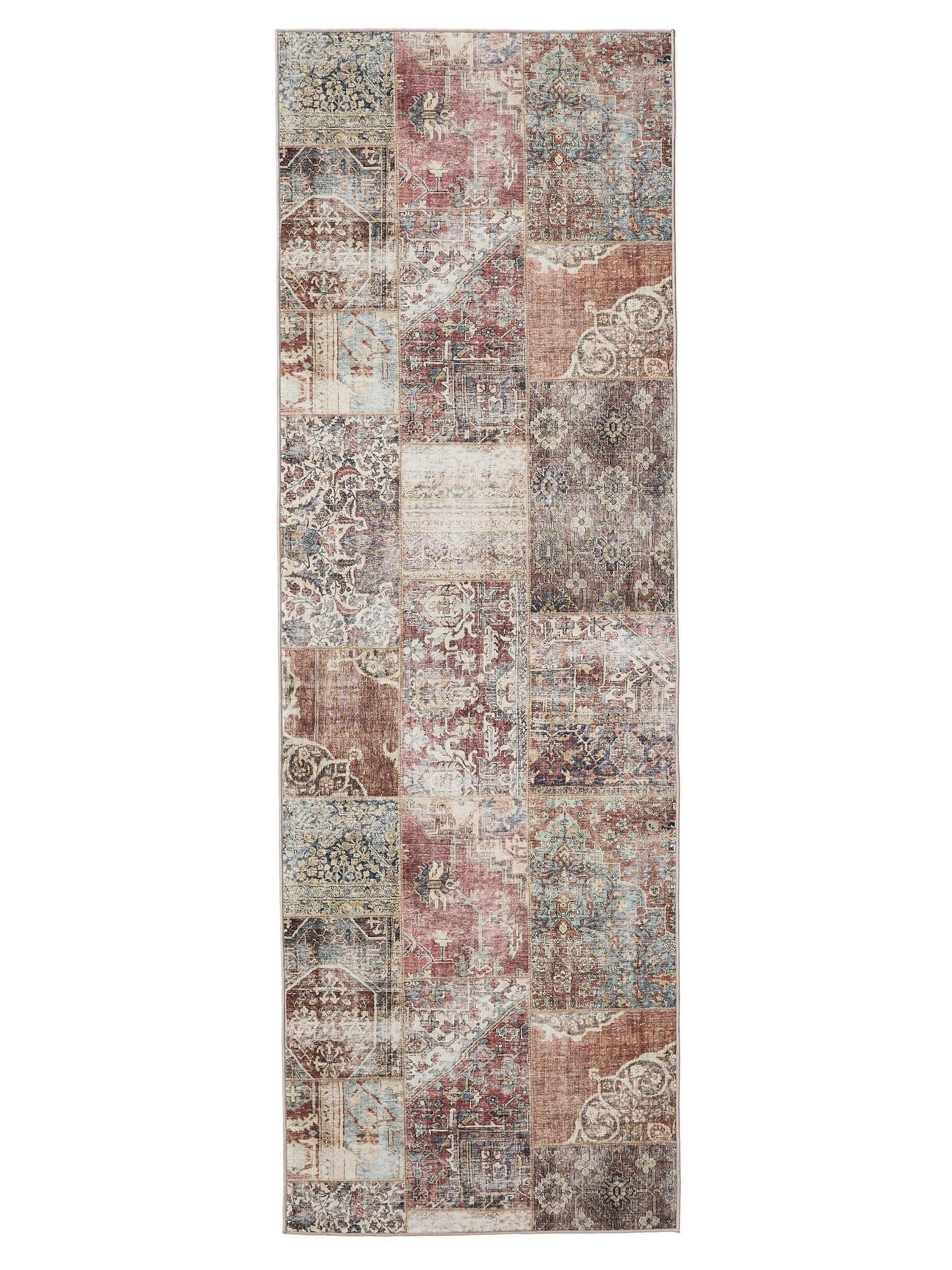 Läufer Gent Multicolor/Braun