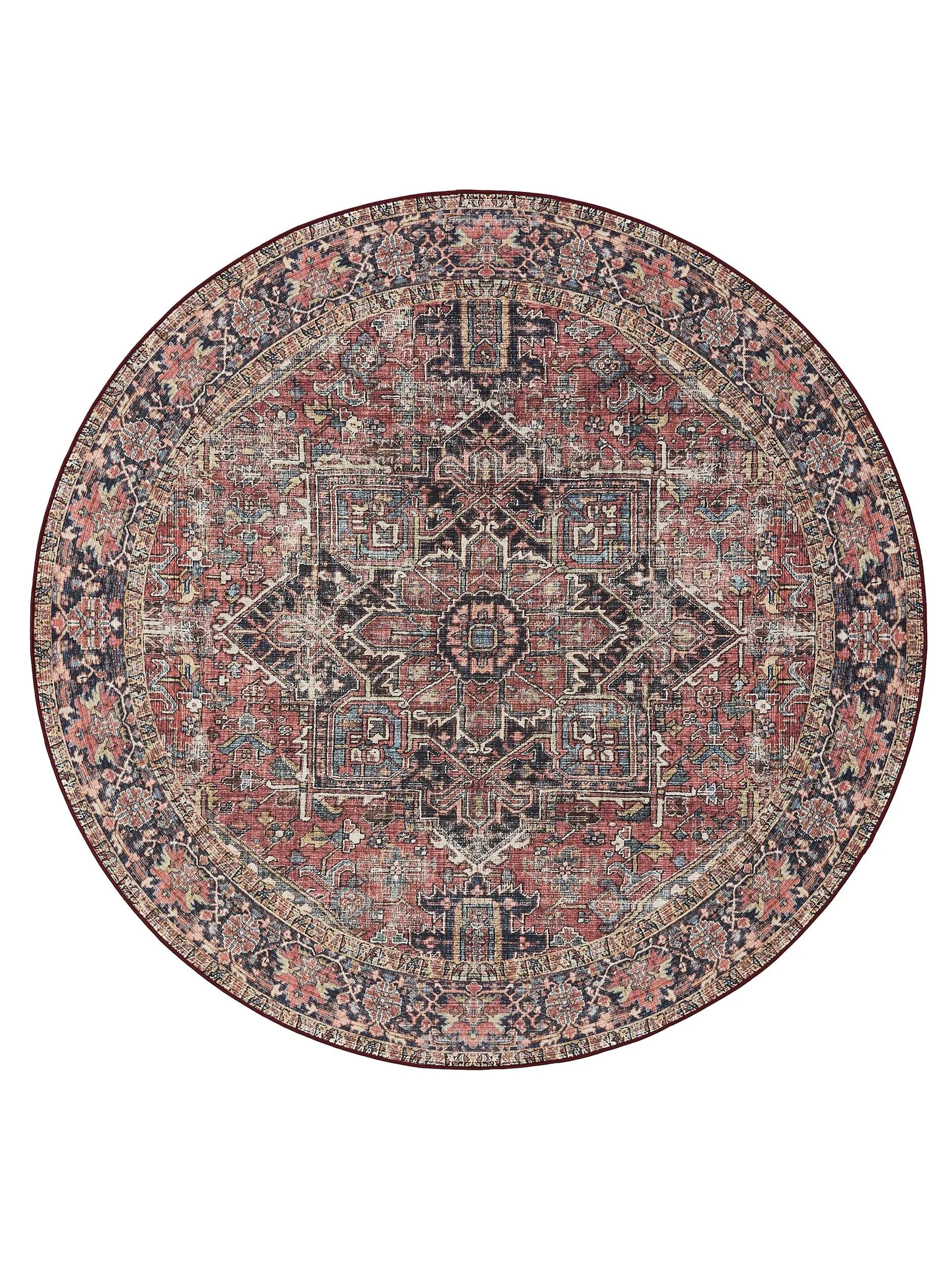 Waschbarer Teppich Gent Multicolor/Beige