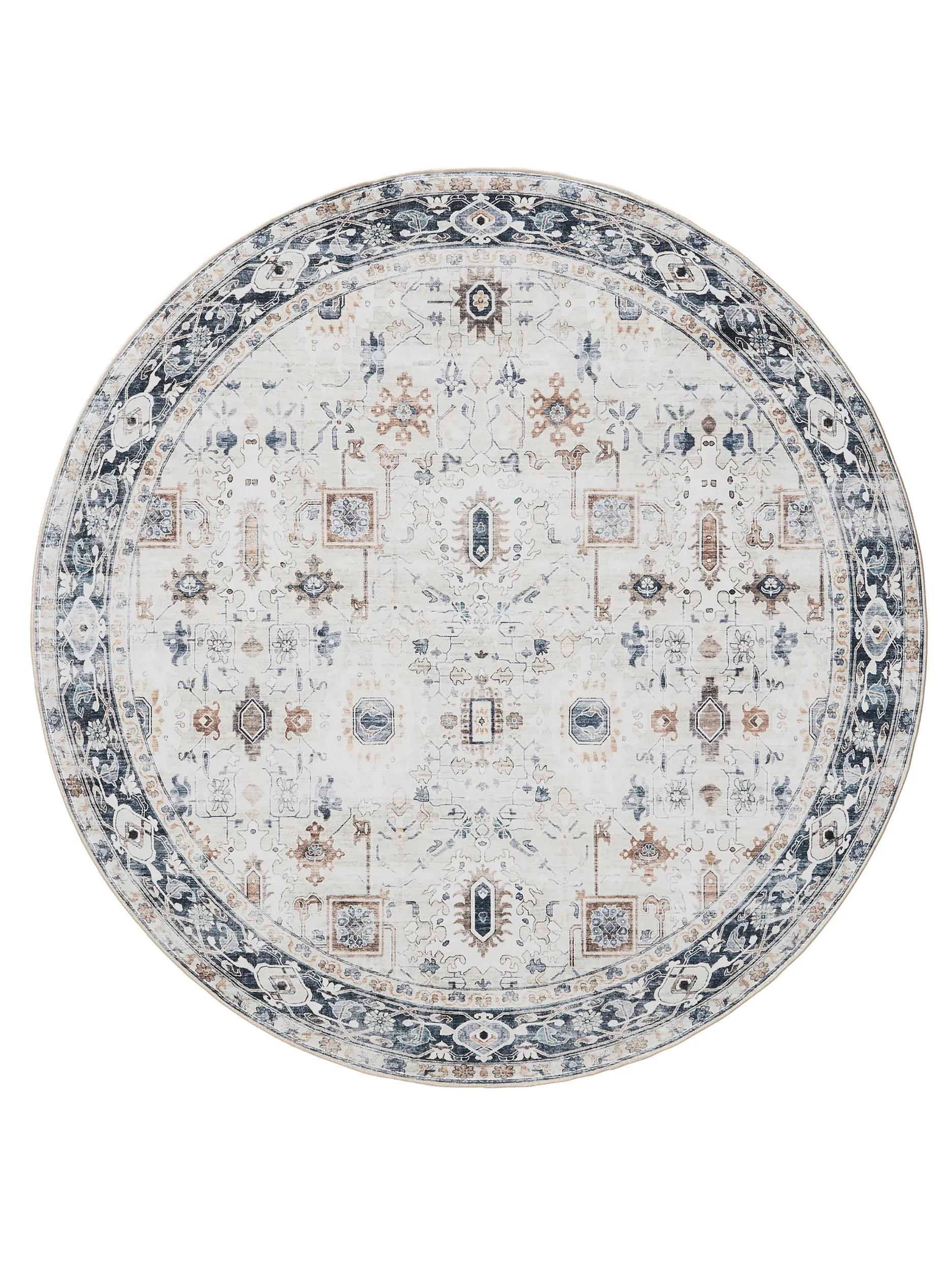 Waschbarer Teppich Gent Cream/Grau