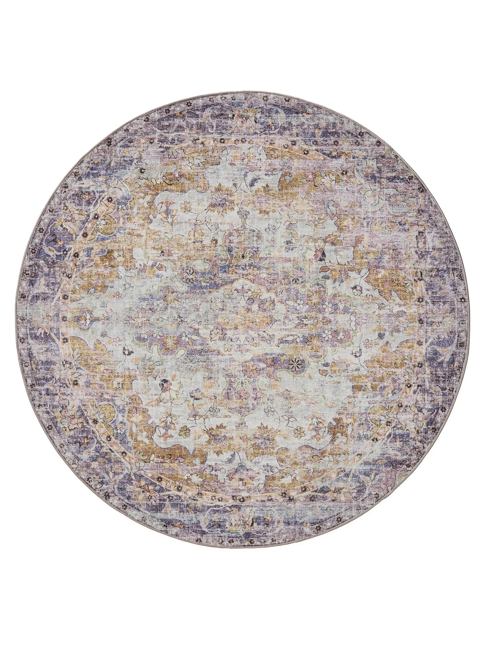 Waschbarer Teppich Gent Multicolor/Lila