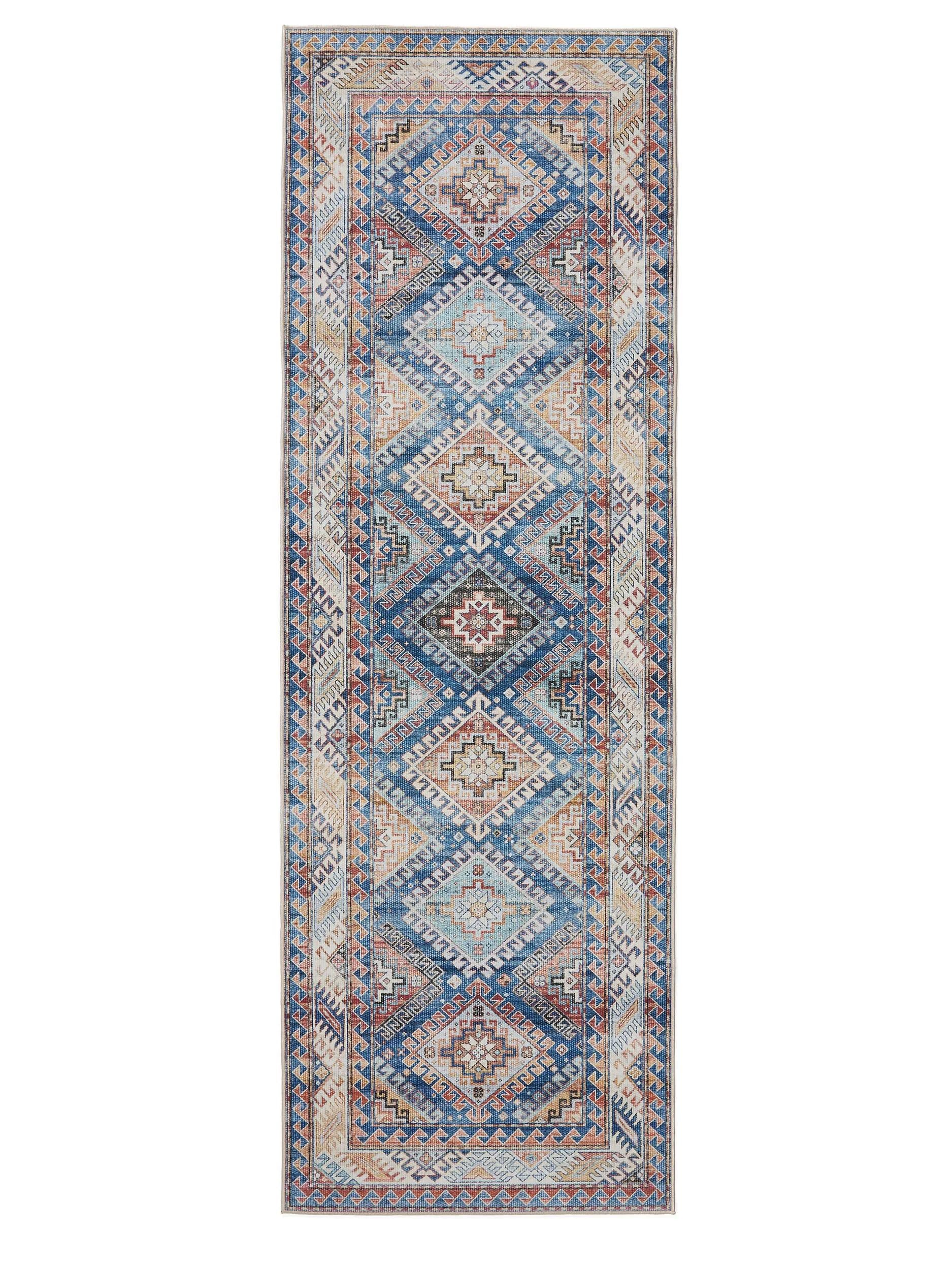 Läufer Gent Blau