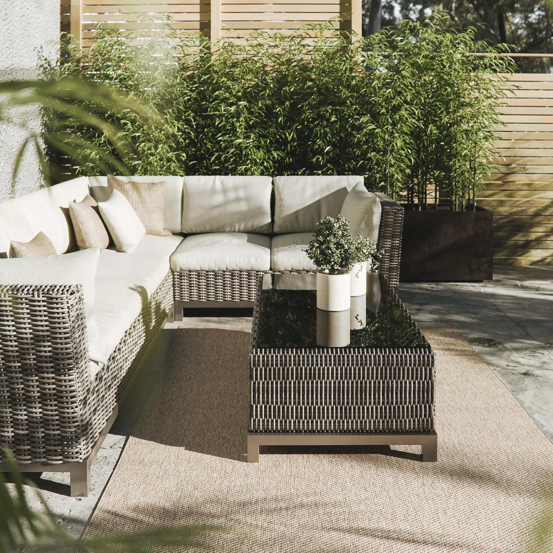 In- & Outdoor-Teppich Asti Taupe