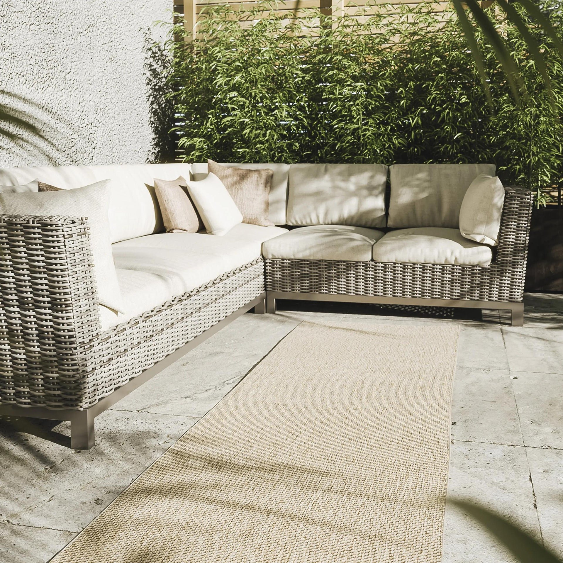 In- & Outdoor-Läufer Asti Taupe