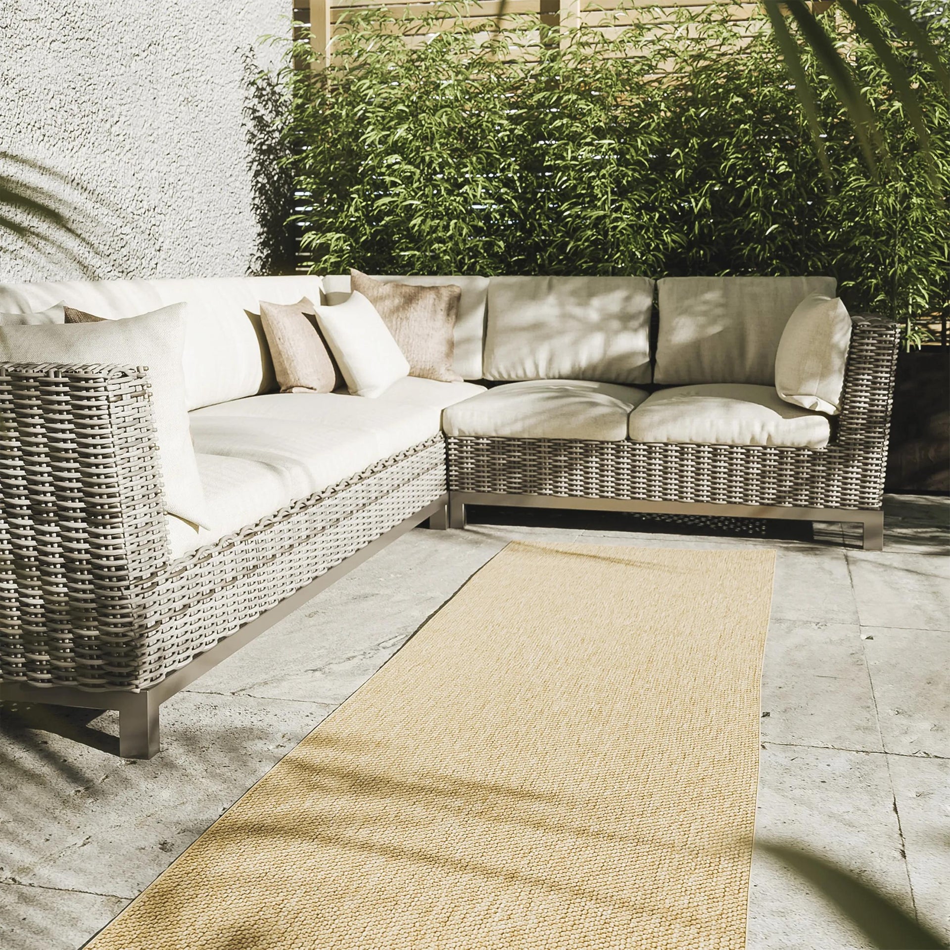 In- & Outdoor-Läufer Asti Beige
