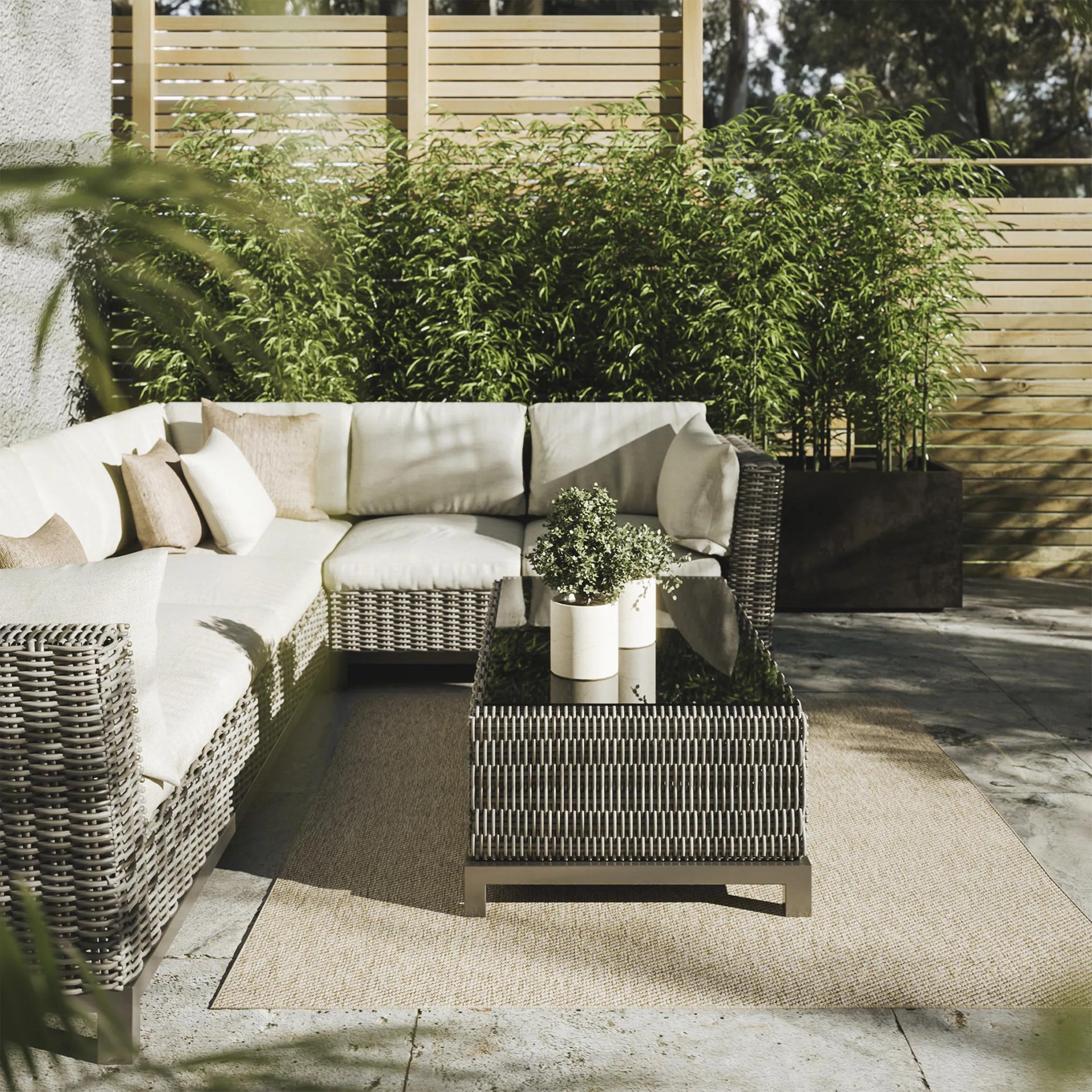 In- & Outdoor-Teppich Asti Taupe