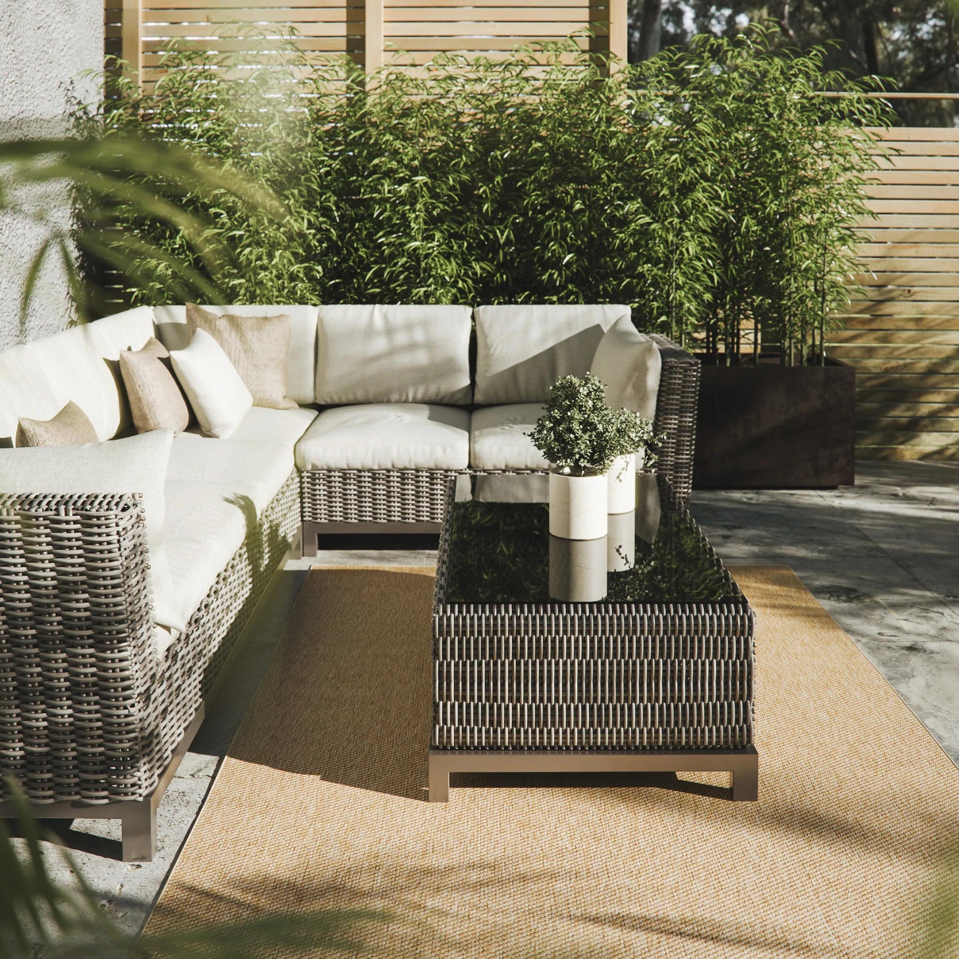 In- & Outdoor-Teppich Asti Beige