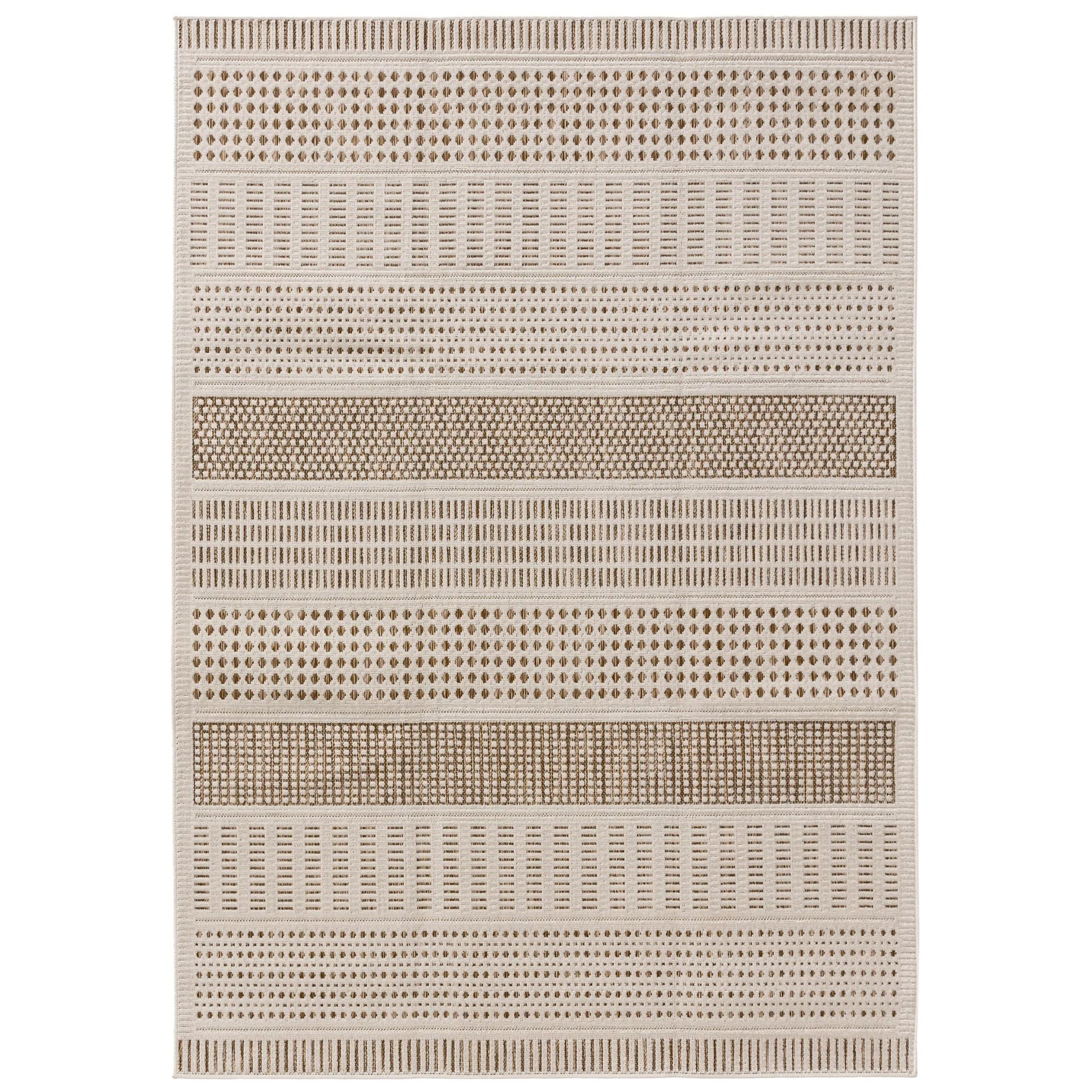 In- & Outdoor-Teppich Kano Cream/Beige