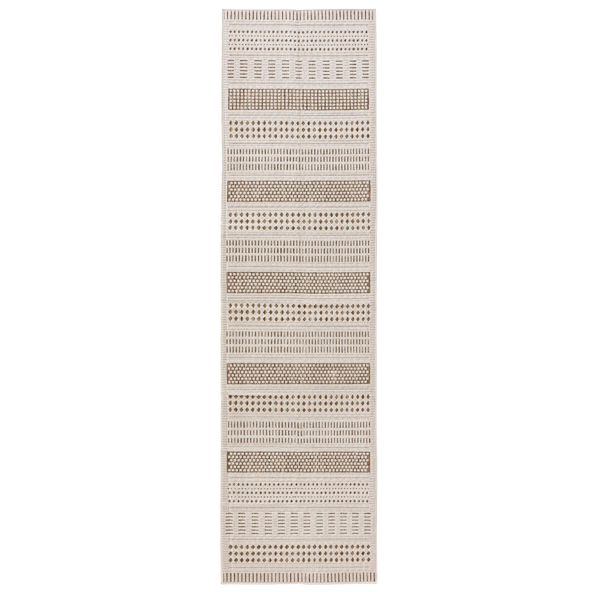 In- & Outdoor-Teppich Kano Cream/Beige