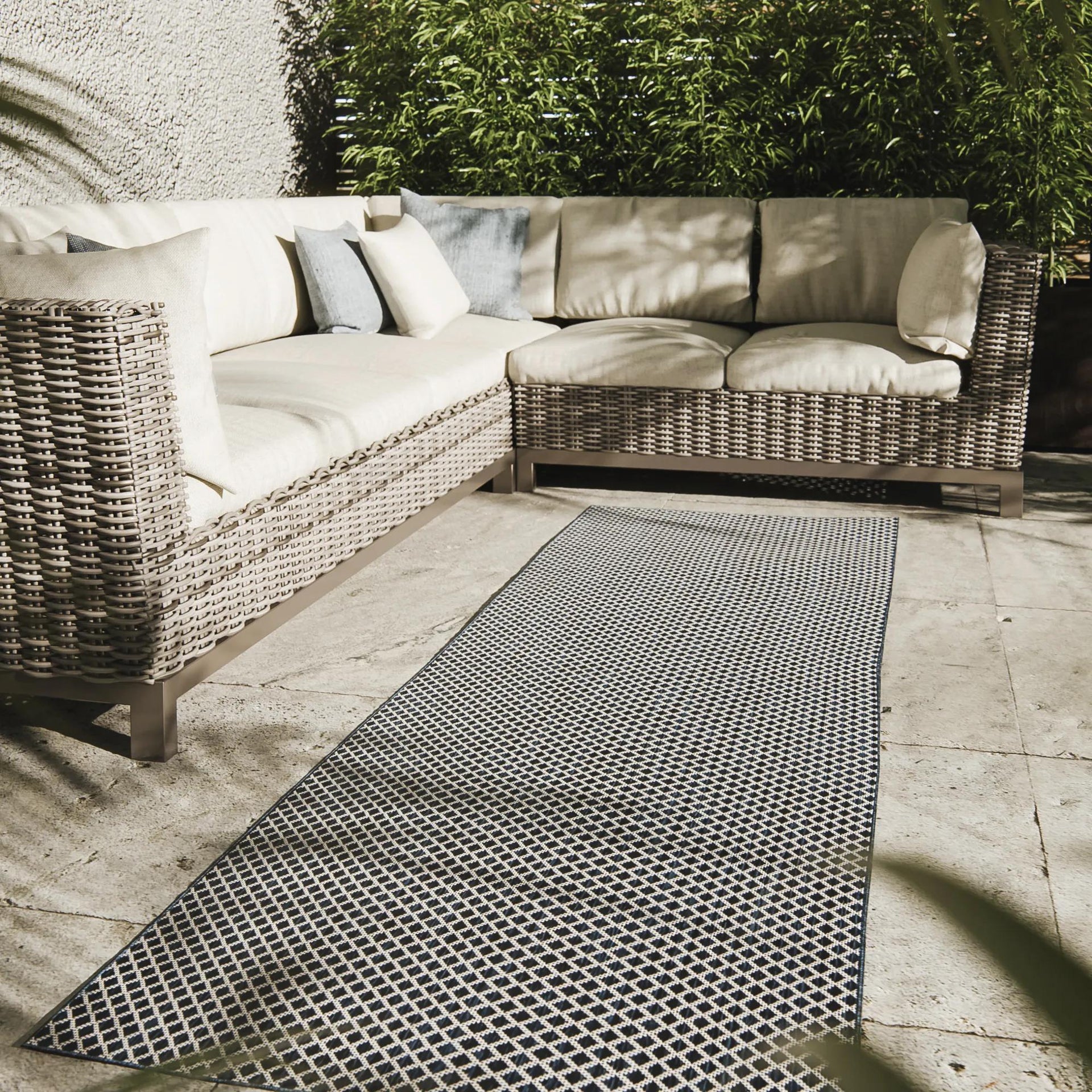 In- & Outdoor-Teppich Lome Blau