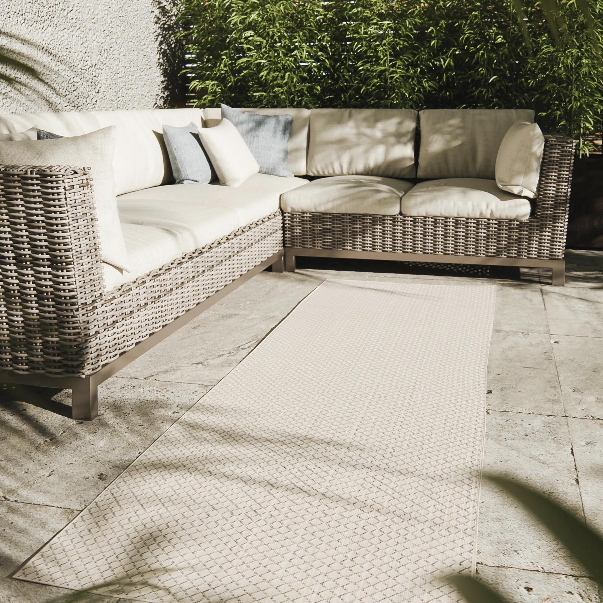 In- & Outdoor-Teppich Lome Weiß