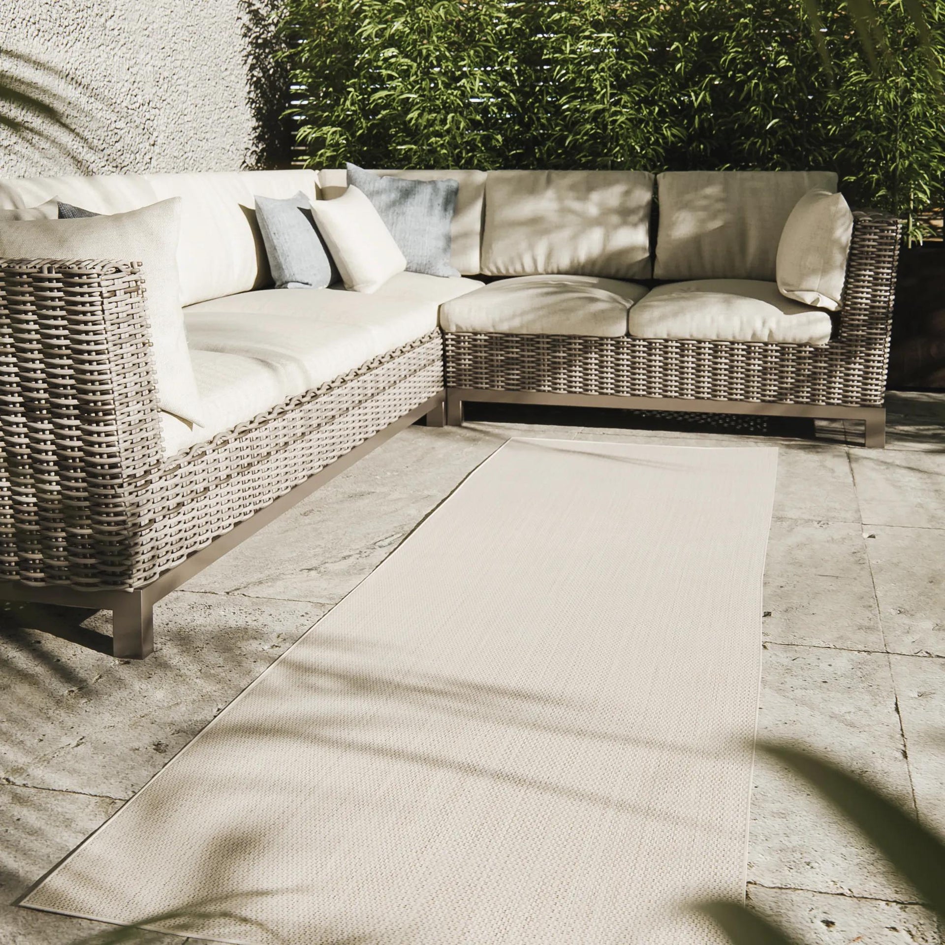 In- & Outdoor-Teppich Lome Weiß