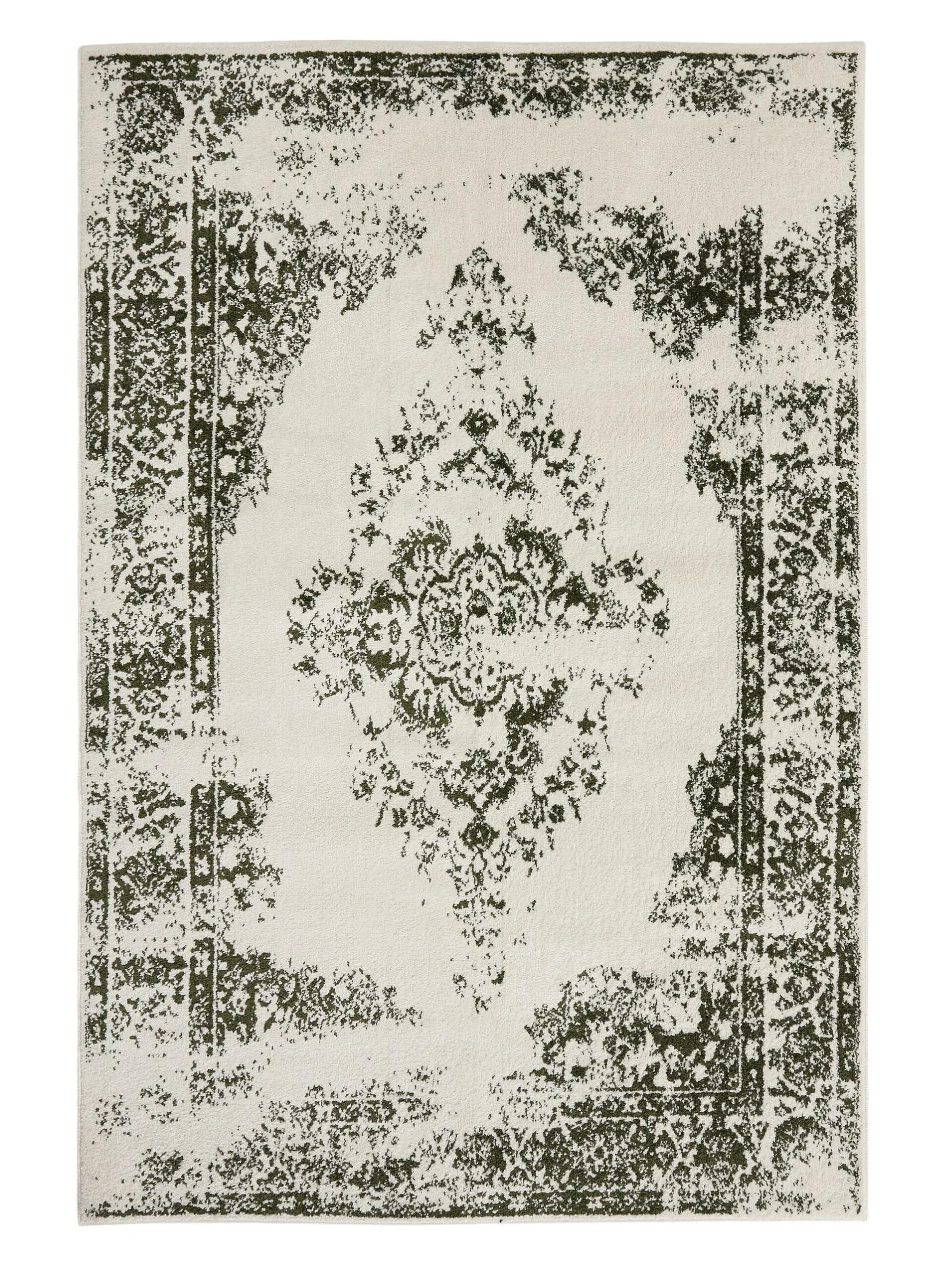 Teppich Sintra Cream/Grün