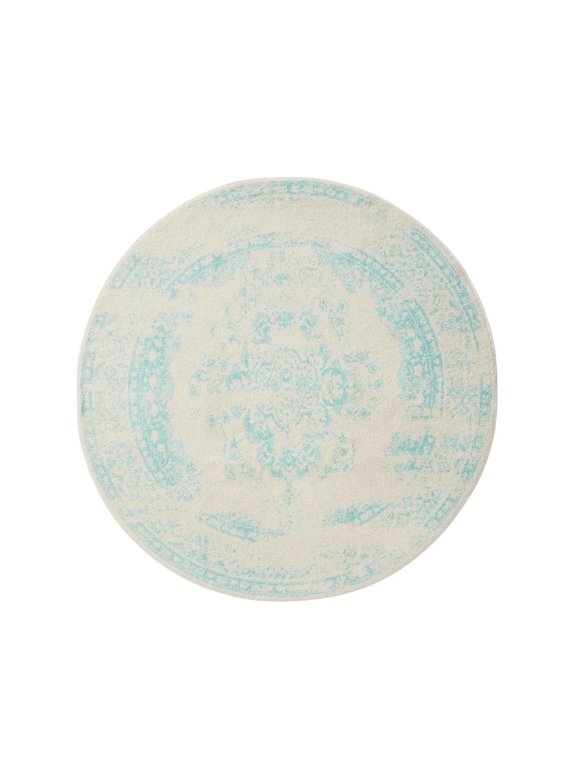 Teppich Sintra Cream/Türkis