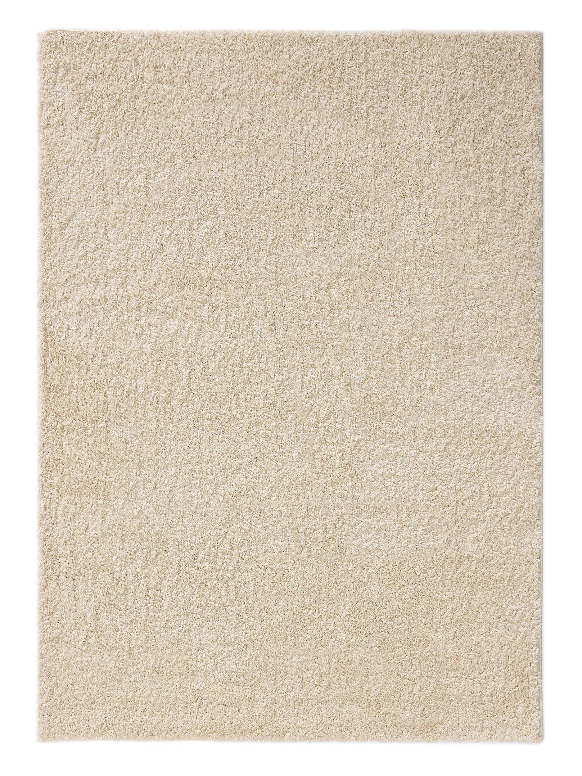 Waschbarer Hochflorteppich Sofia Cream