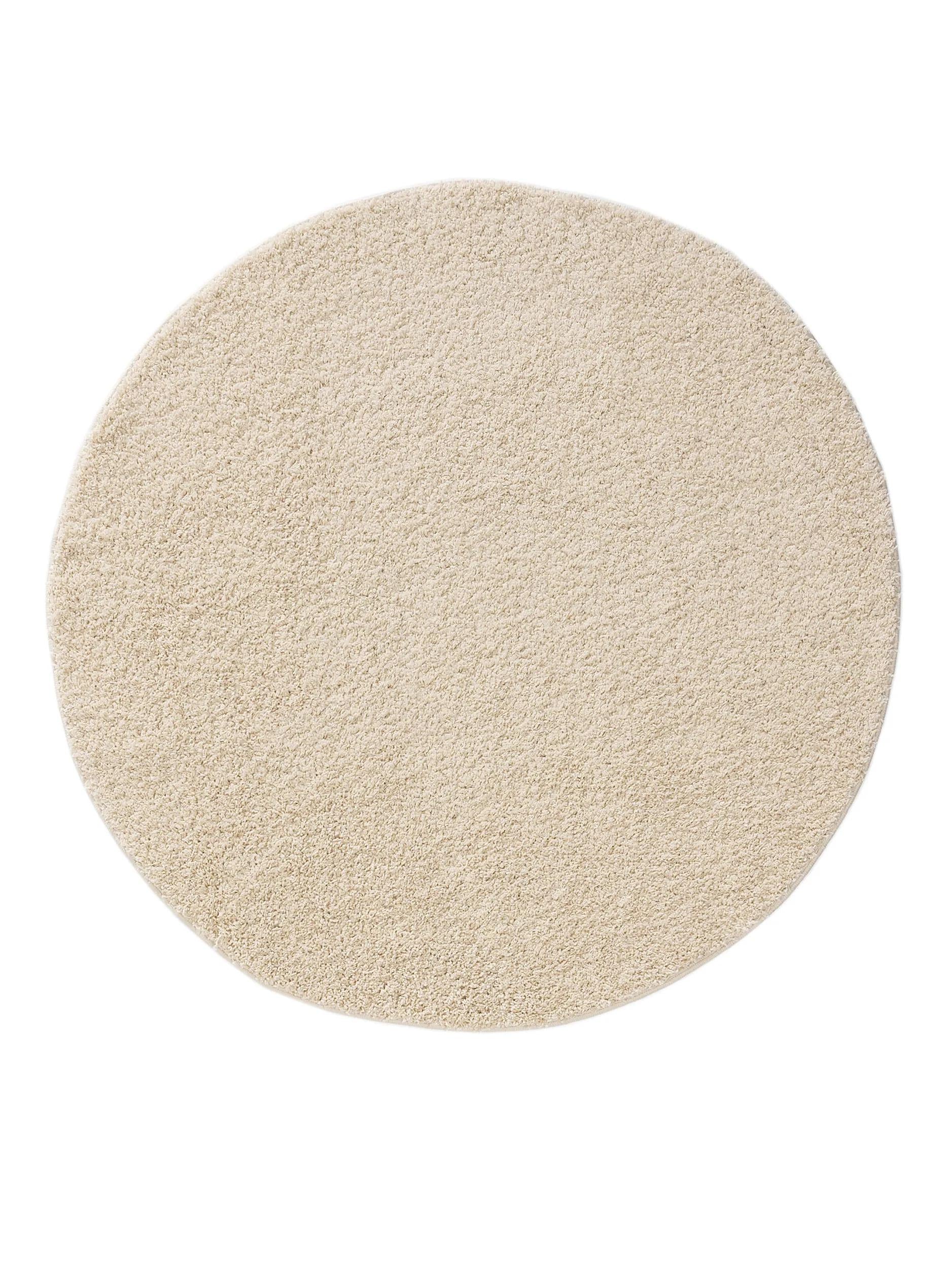 Waschbarer Hochflorteppich Sofia Cream