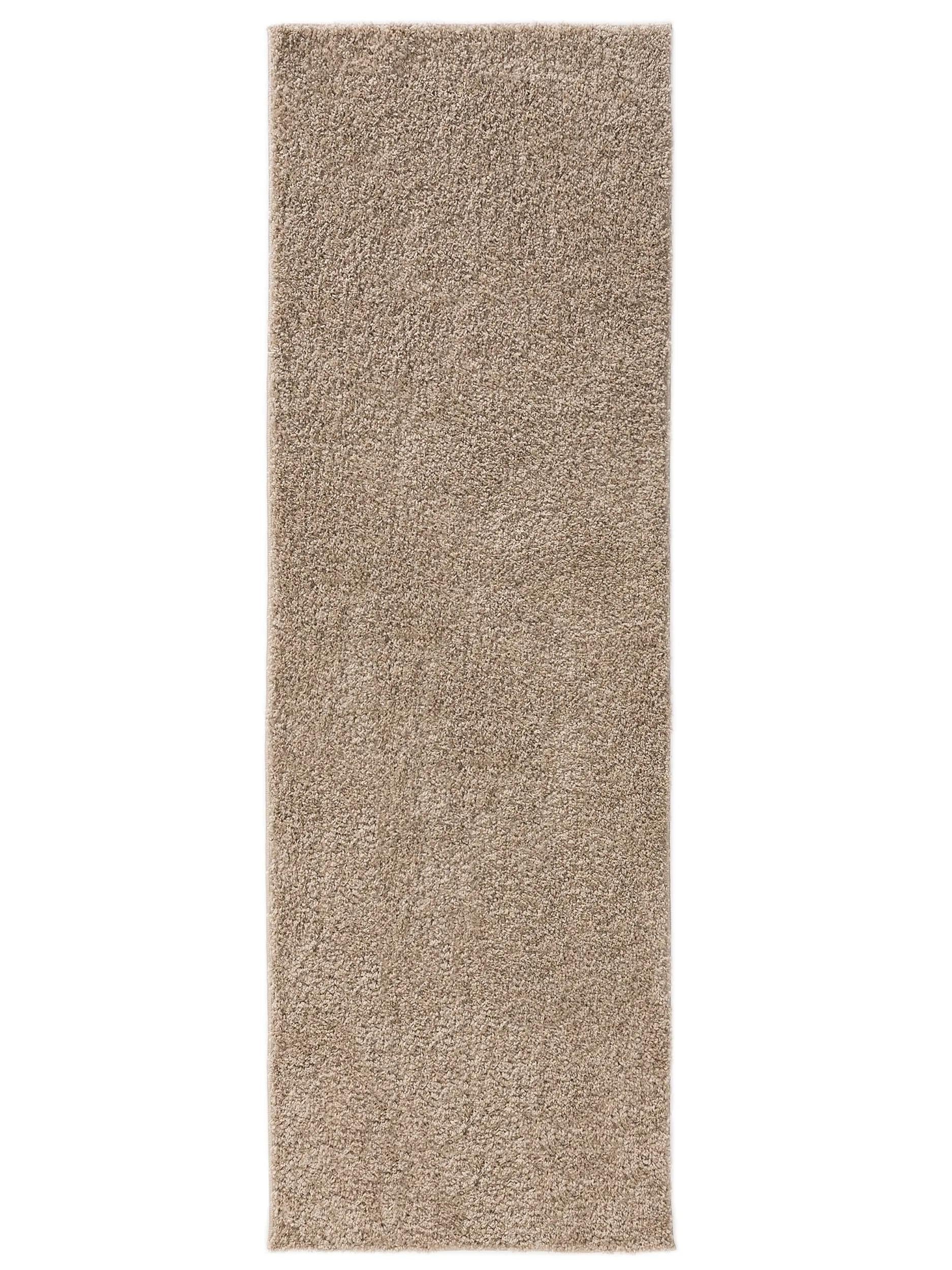 Waschbarer Hochflorteppich Sofia Beige