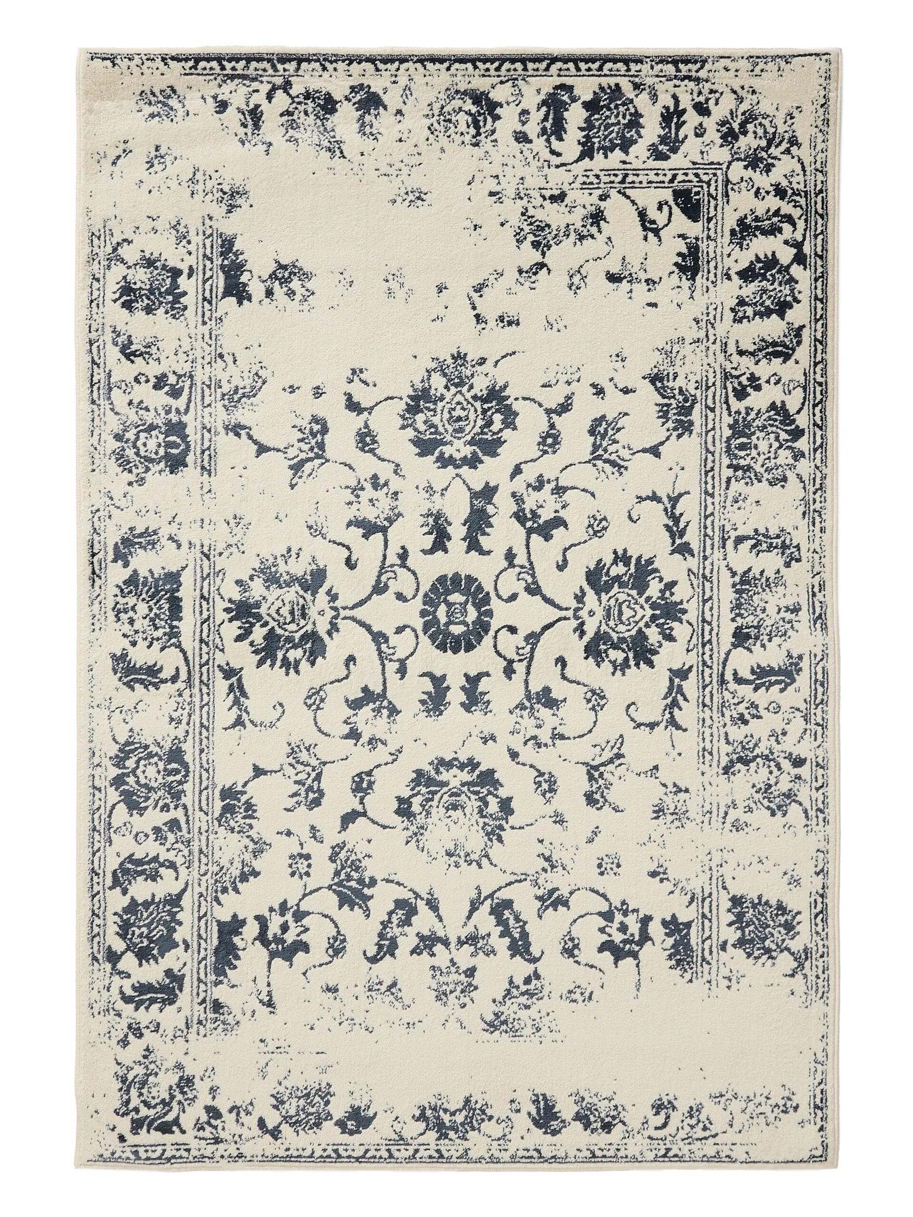 Teppich Suzuka Cream/Blau