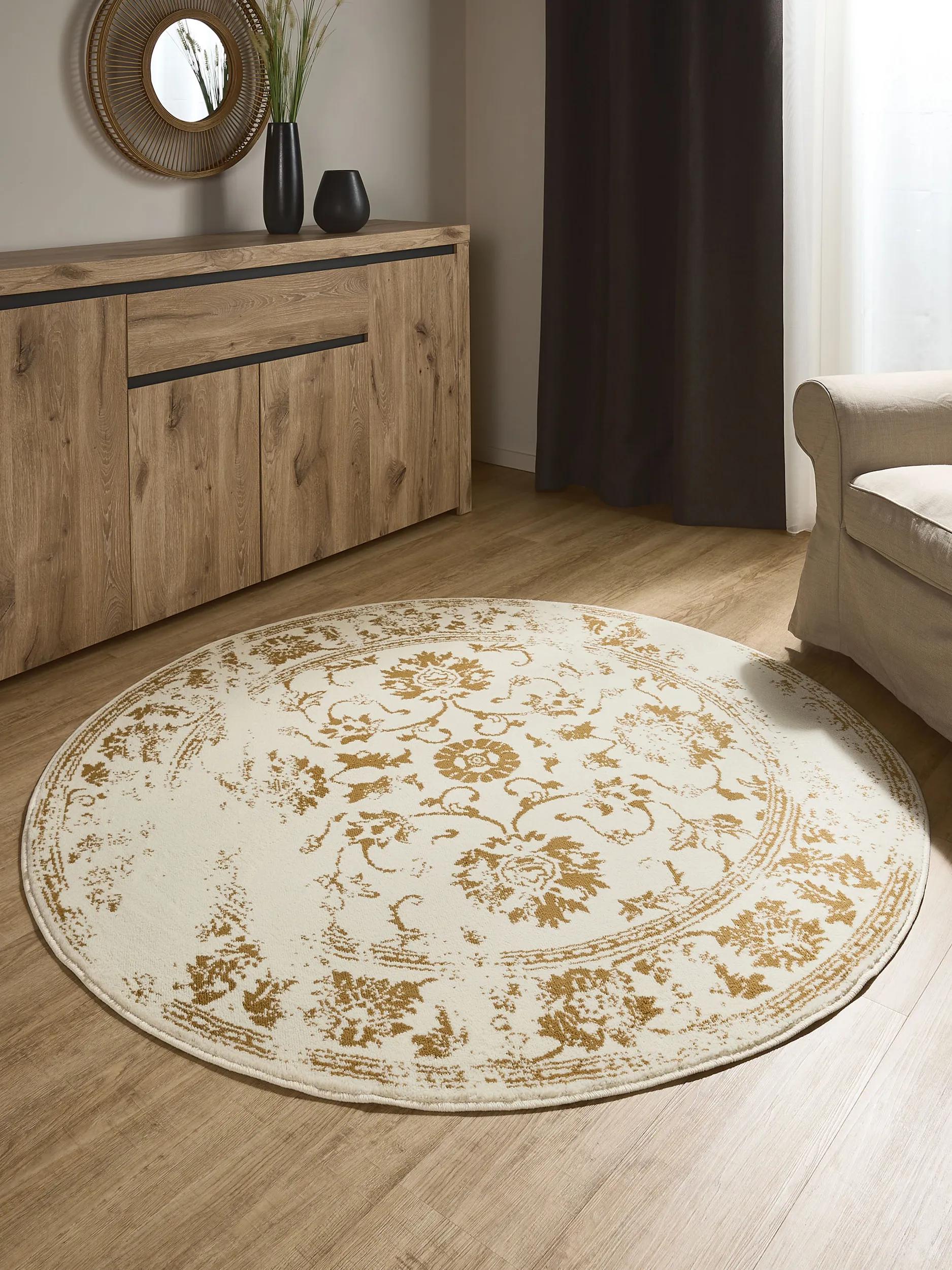 Teppich Suzuka Cream/Gelb