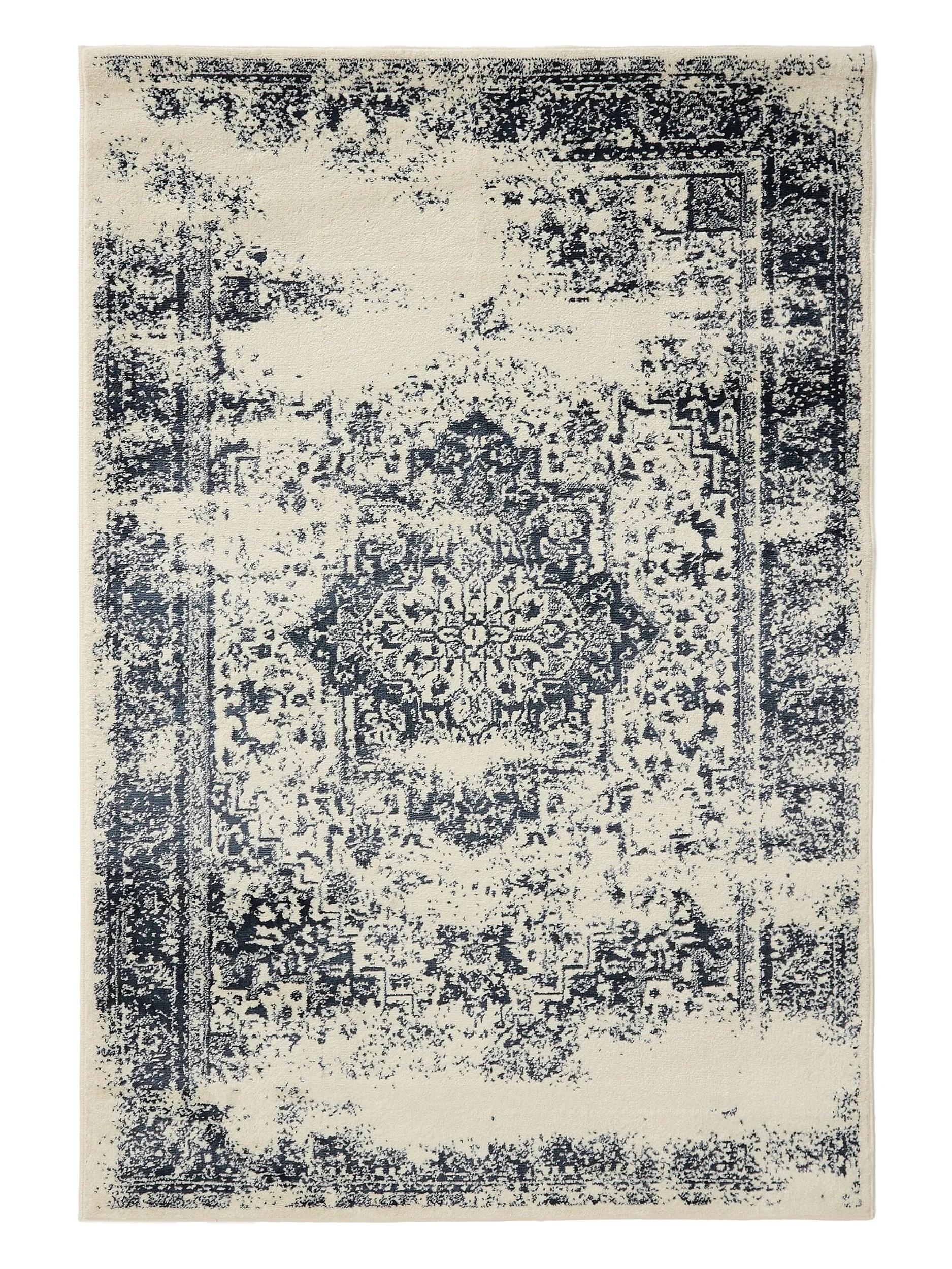 Teppich Suzuka Cream/Blau
