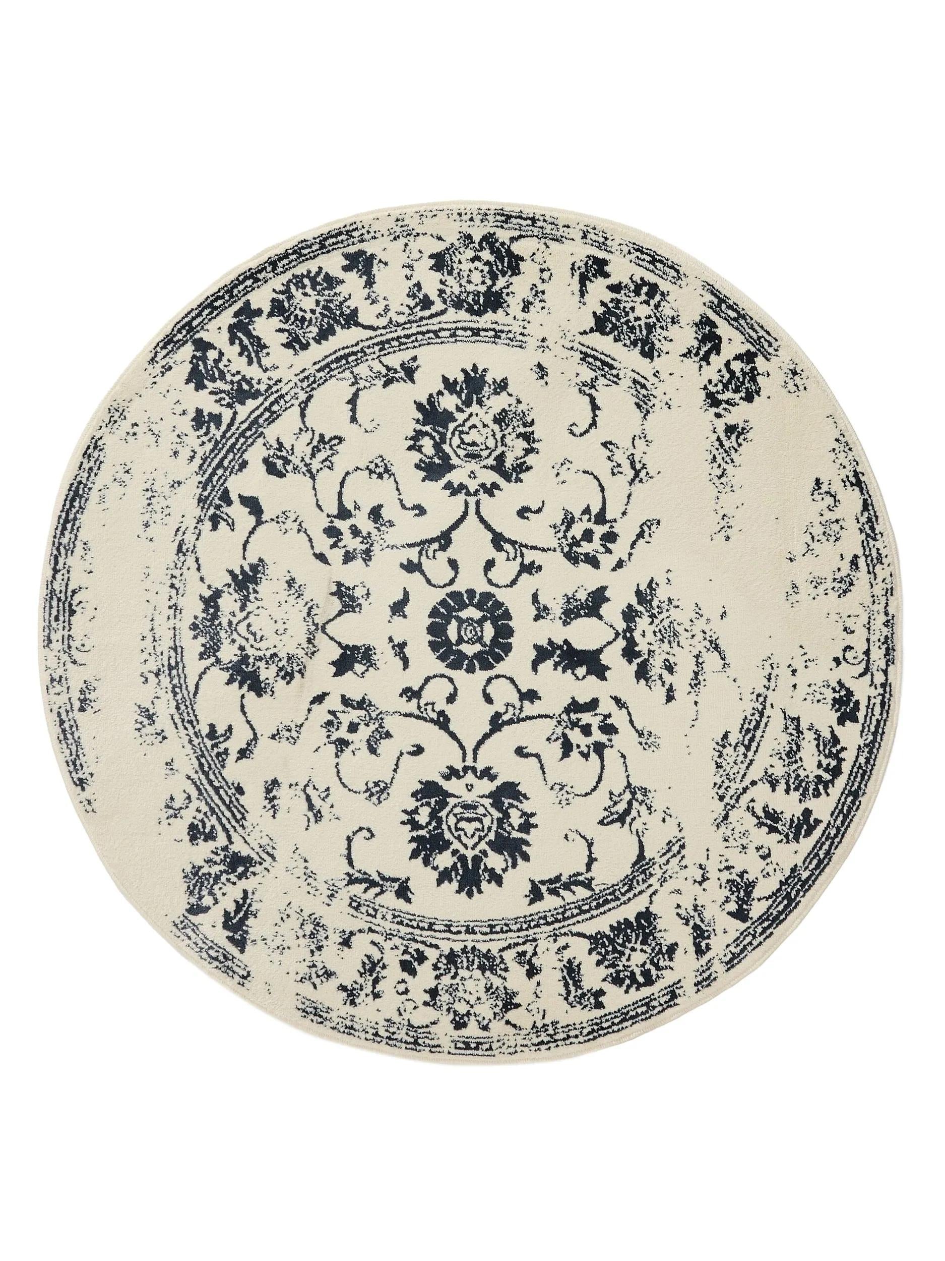 Teppich Suzuka Cream/Blau