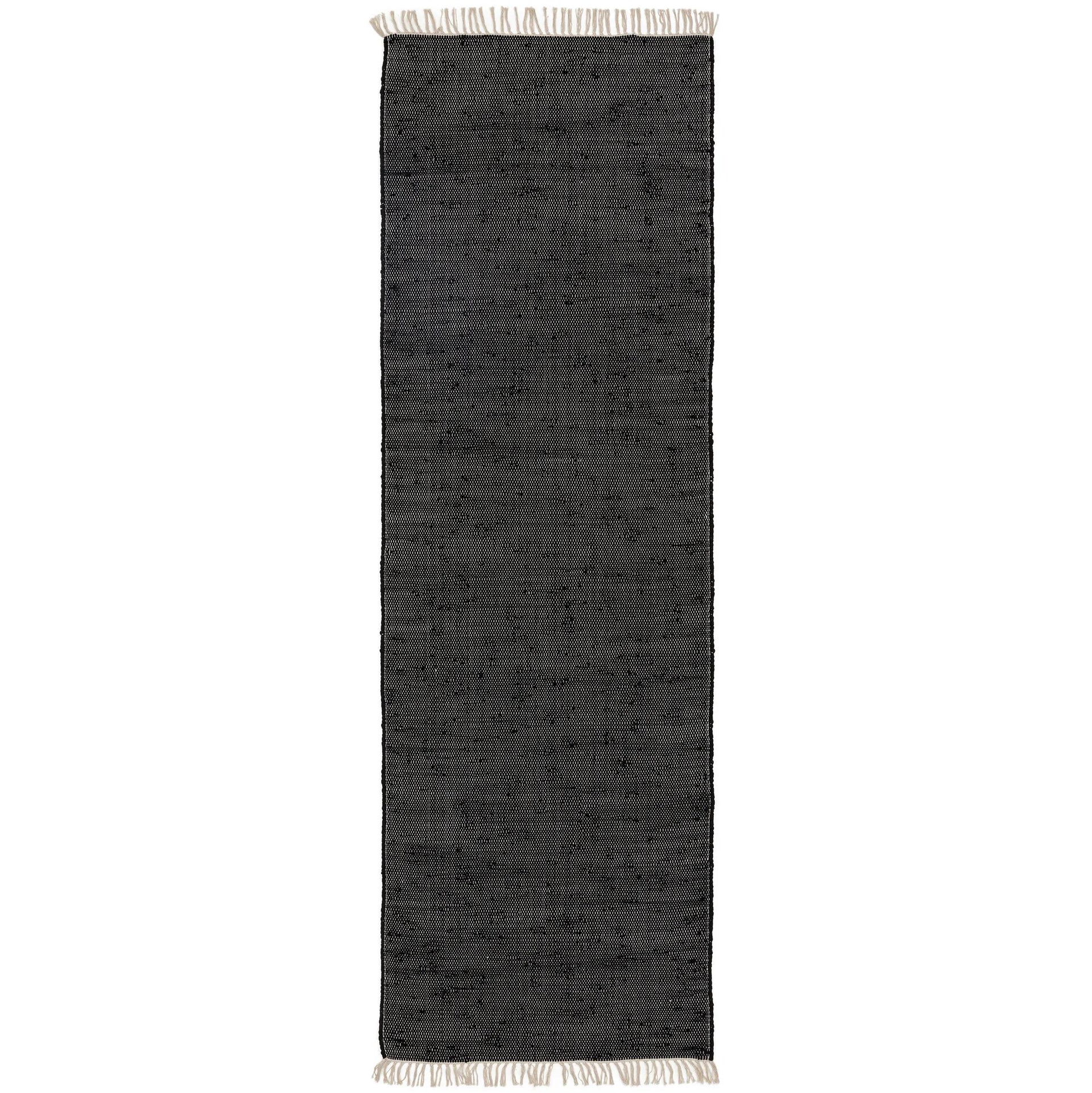 Teppich aus recyceltem Material Toledo Schwarz